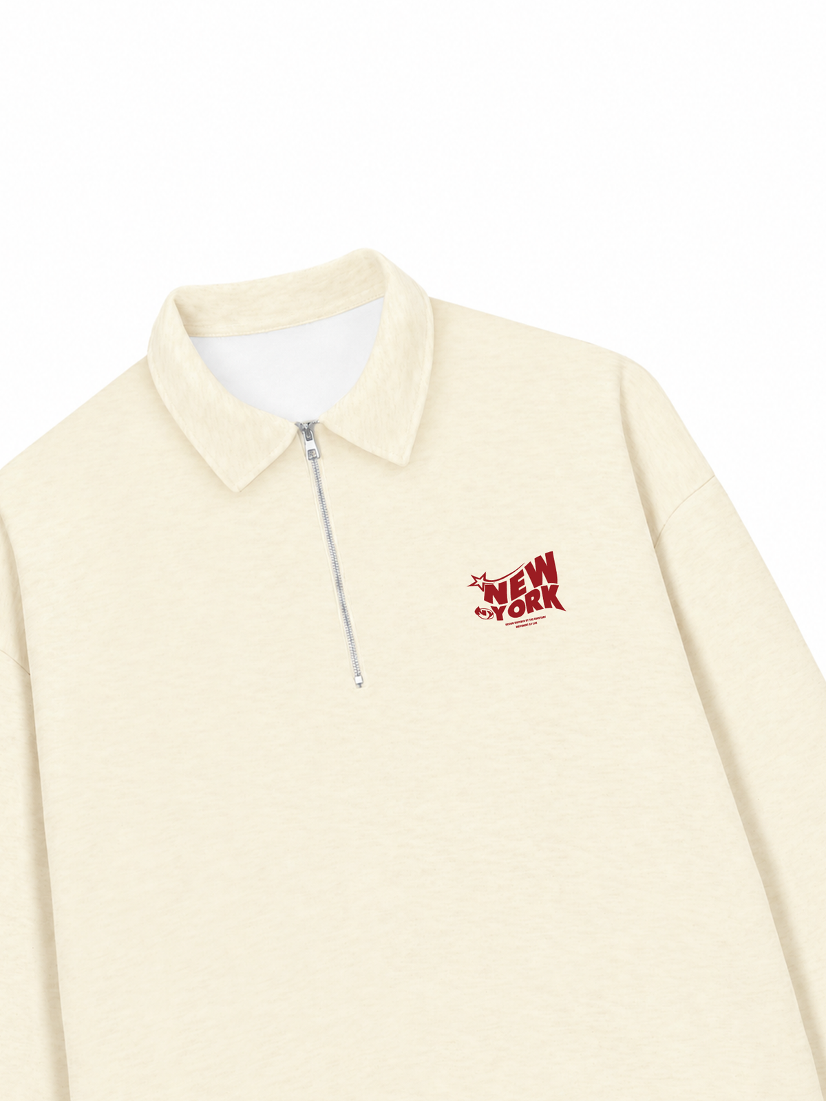 Áo Sweater Polo Nỉ Hai Da City Red Fashion