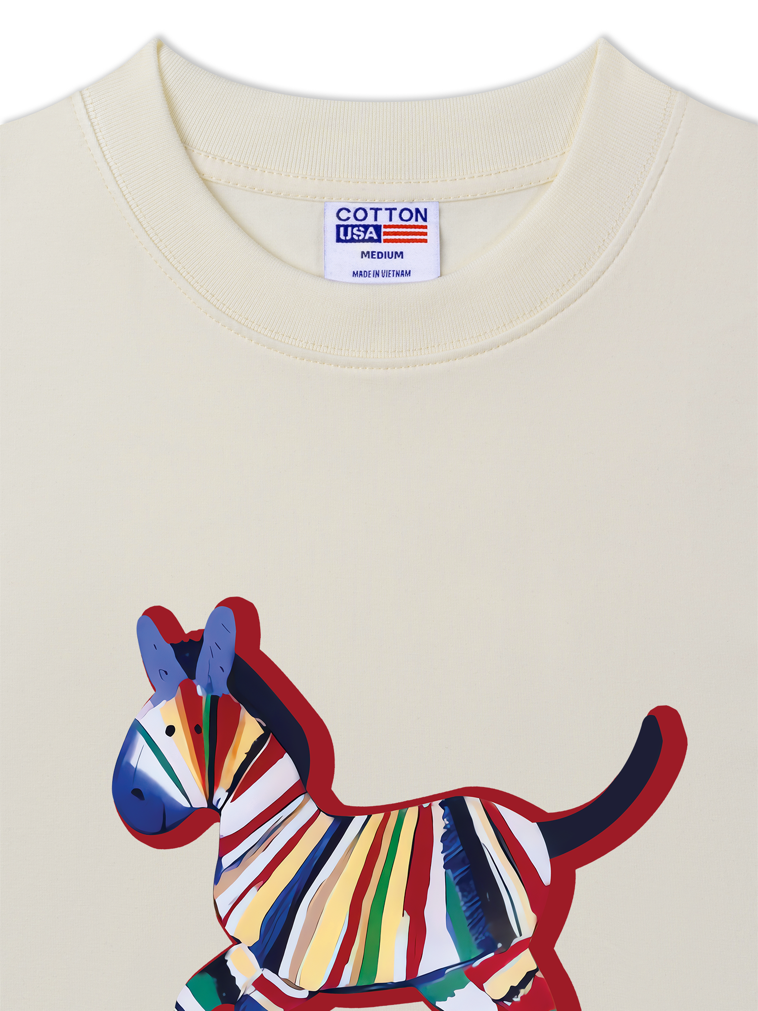 Áo Thun Relaxed Fit Tết Bính Ngọ 2026 Chú Ngựa Dễ Thương