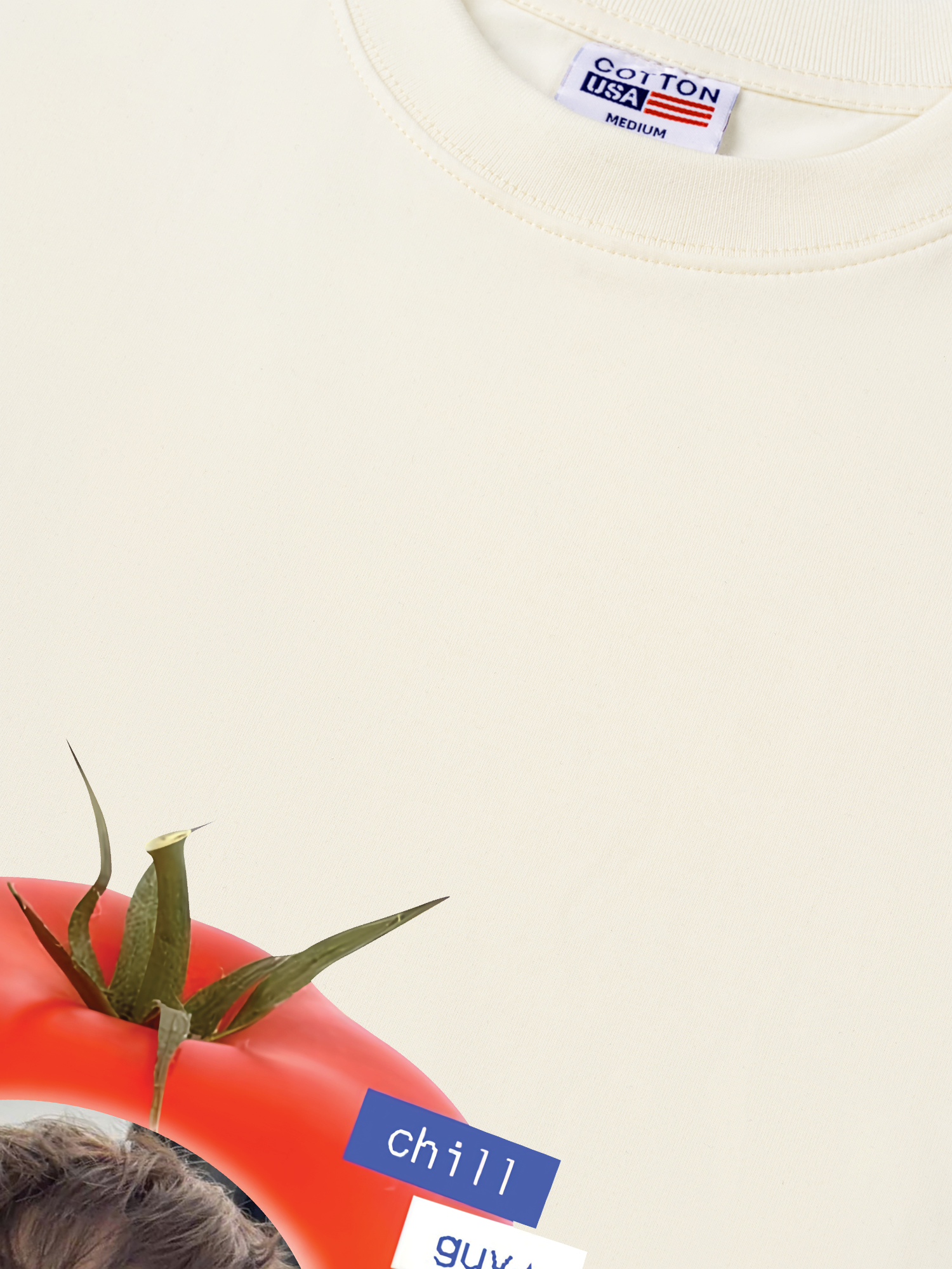 Áo Thun Relaxed Fit Idols Cortis Seonghyeon Tomato