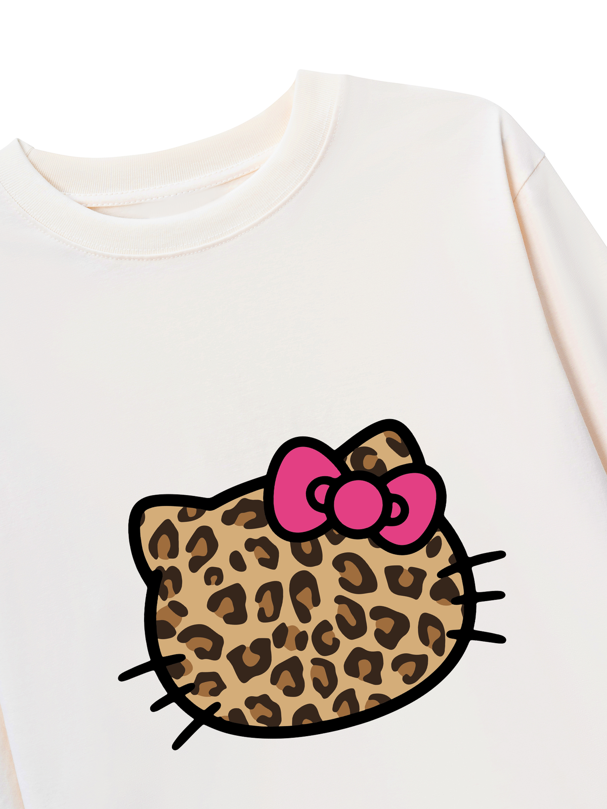 Áo Thun Dài Tay Urban Leopard Kitty