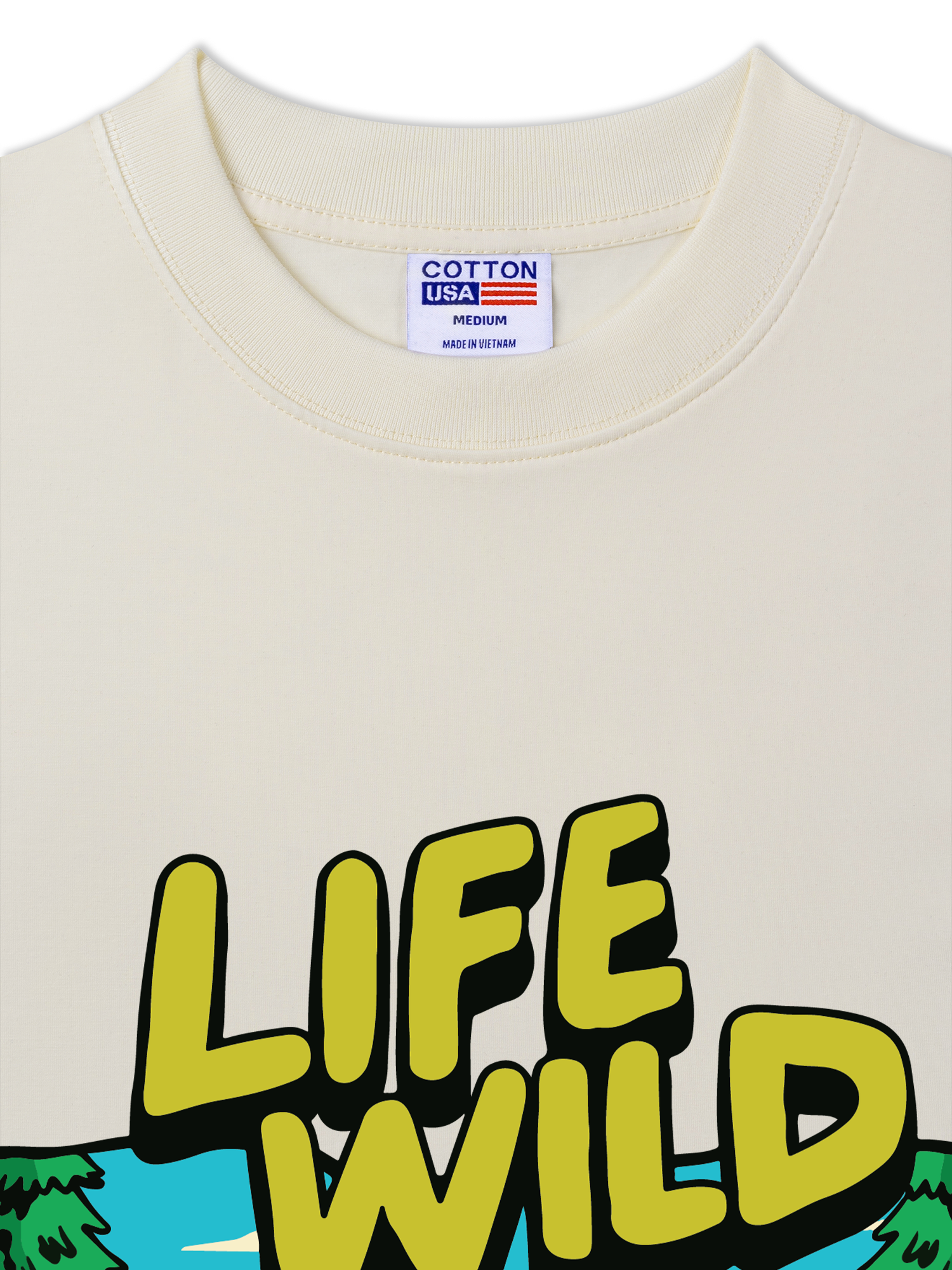 Áo Thun Relaxed Fit Adventure Life Wild