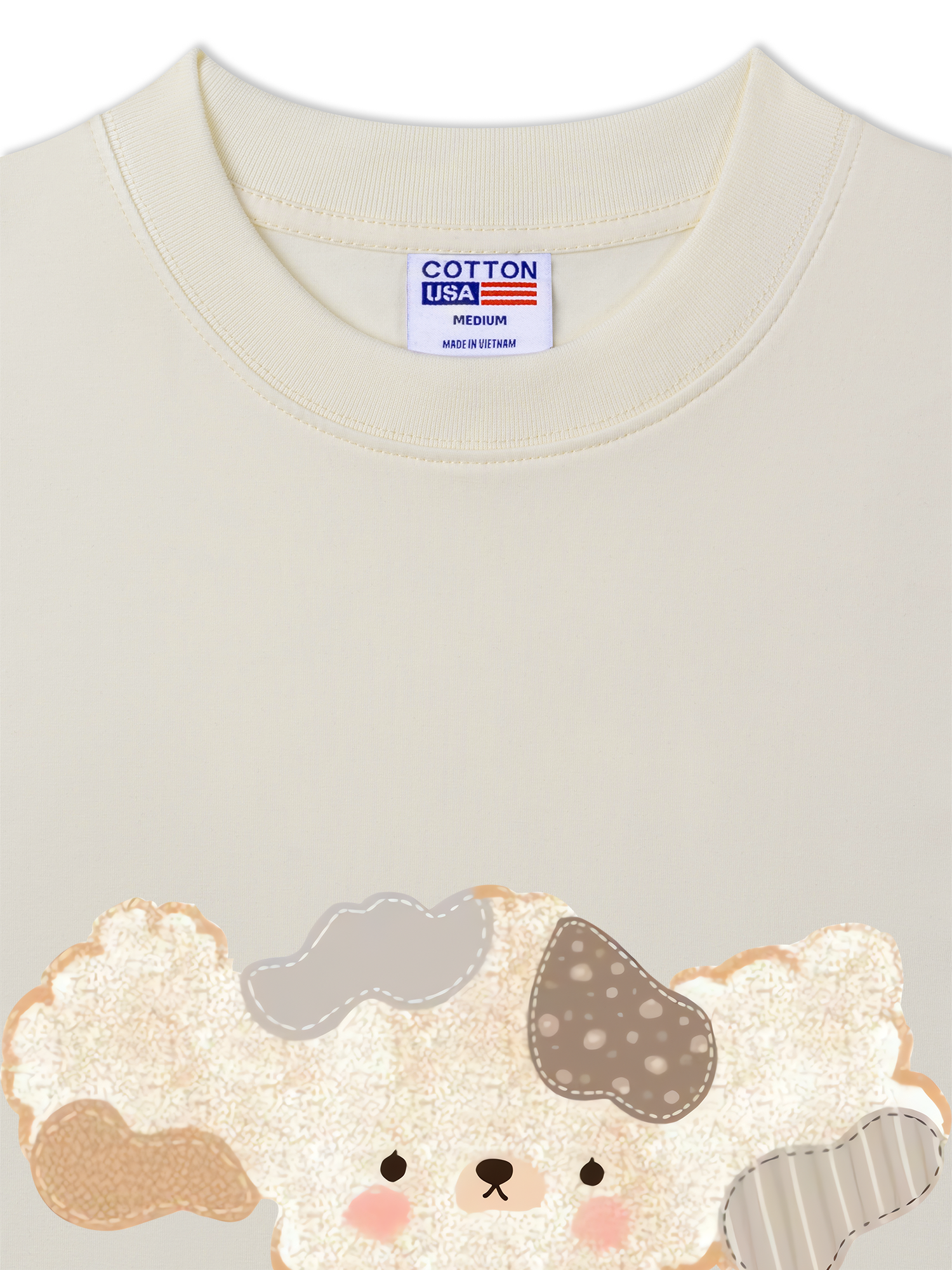 Áo Thun Relaxed Fit Soft Paw Fur You Puppy