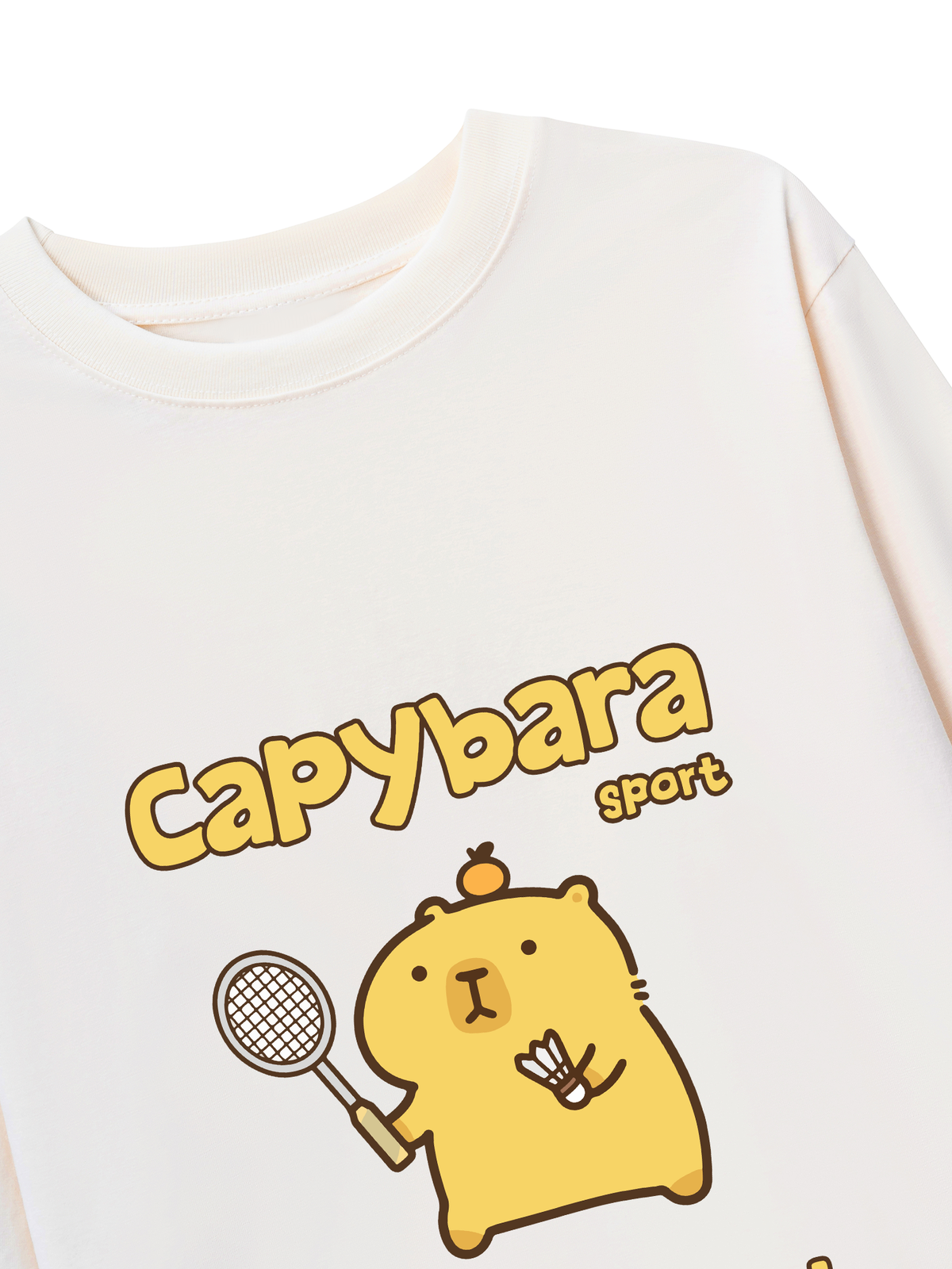 Áo Thun Dài Tay Badminton Capybara Sport