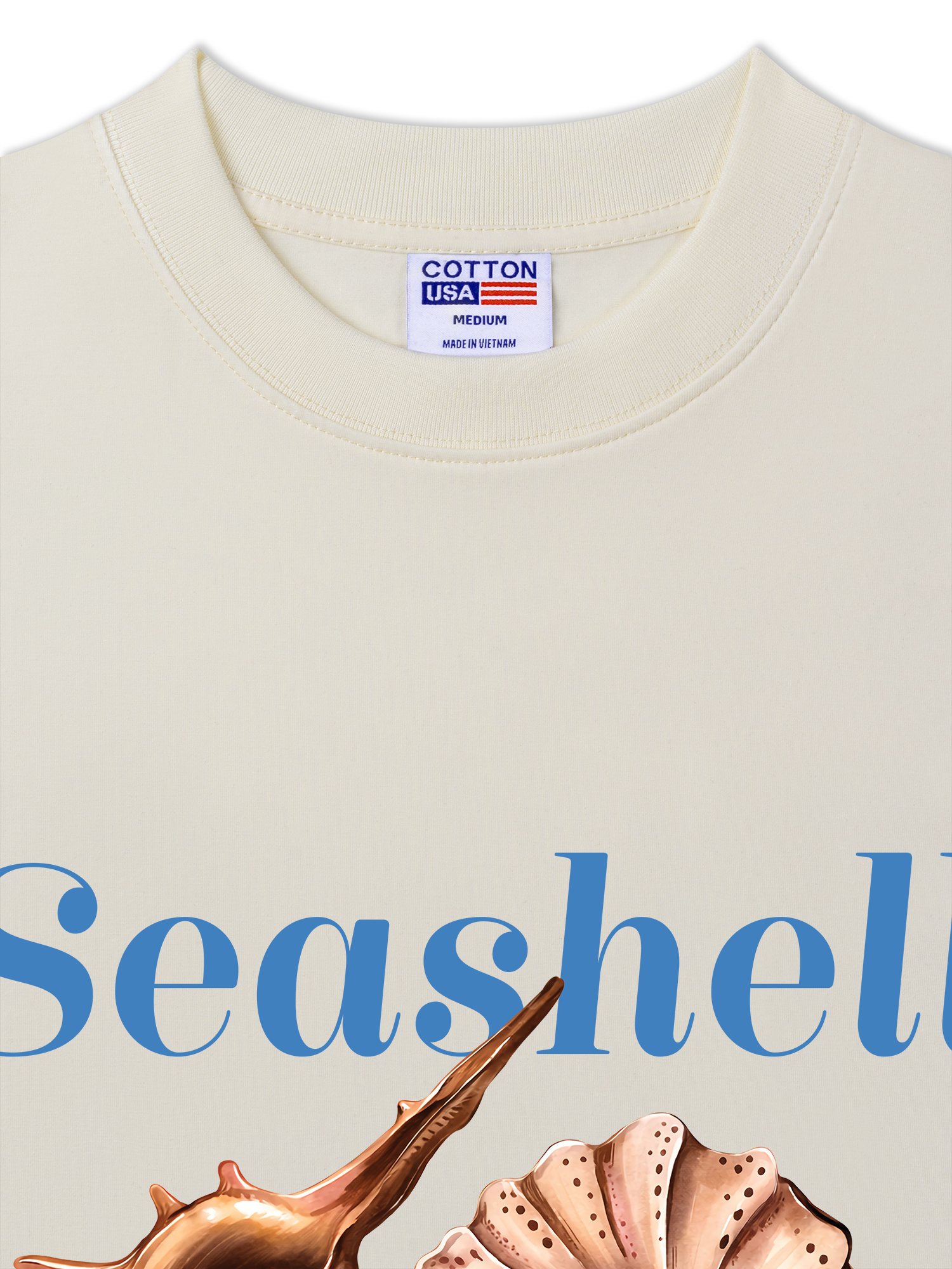 Áo Thun Relaxed Fit Seashell