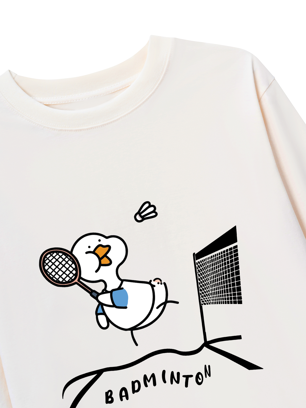 Áo Thun Dài Tay Badminton The Shuttle Duck