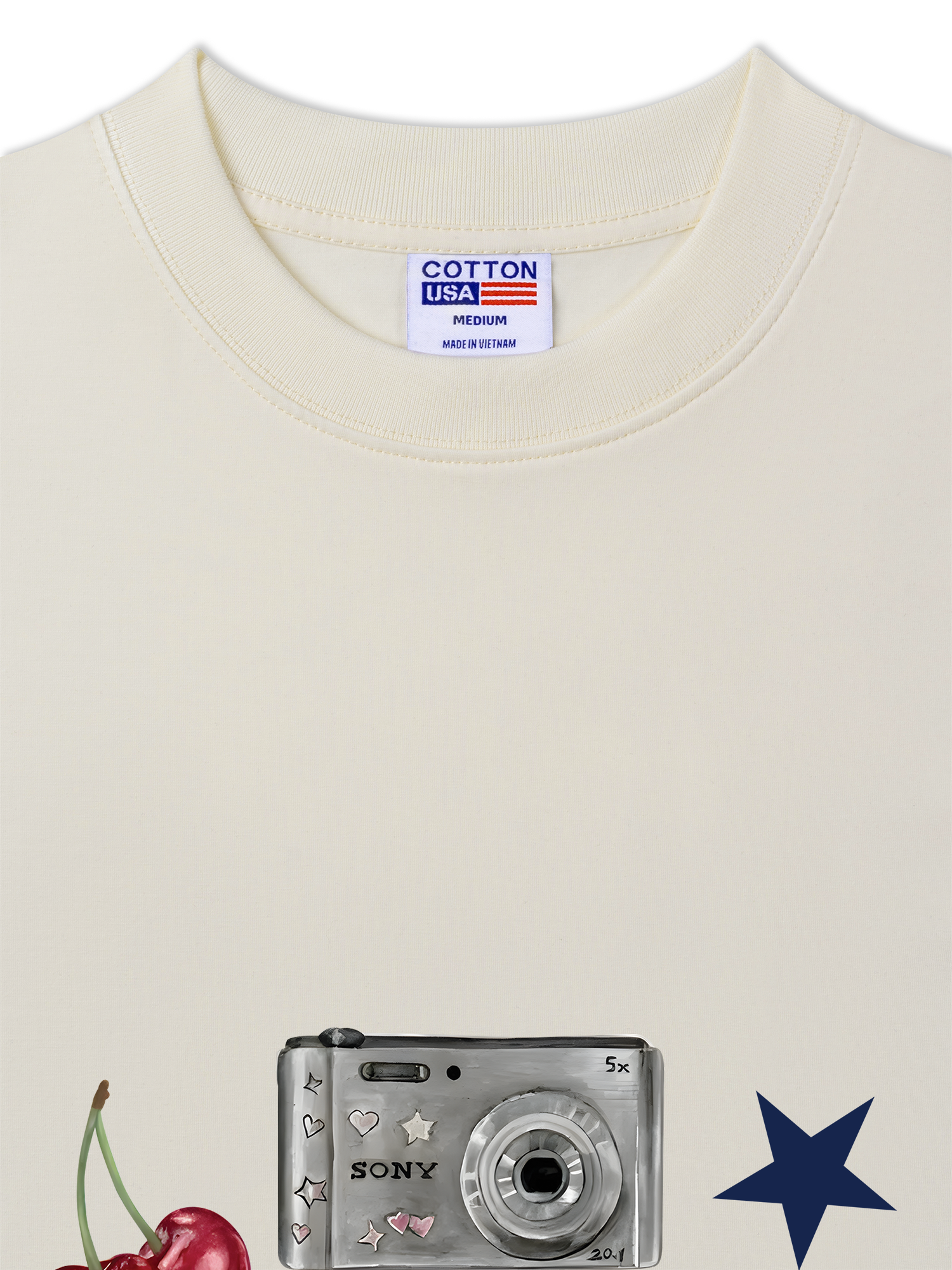 Áo Thun Relaxed Fit Baseball Cute Things