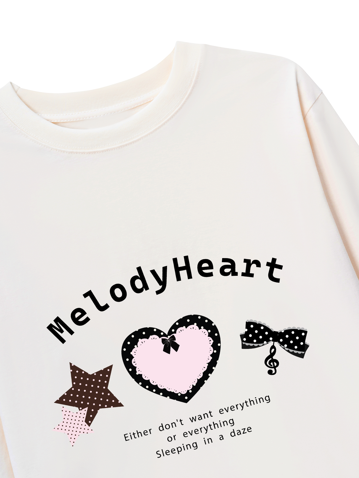 Áo Thun Dài Tay Dotty Mood Cherry Diary