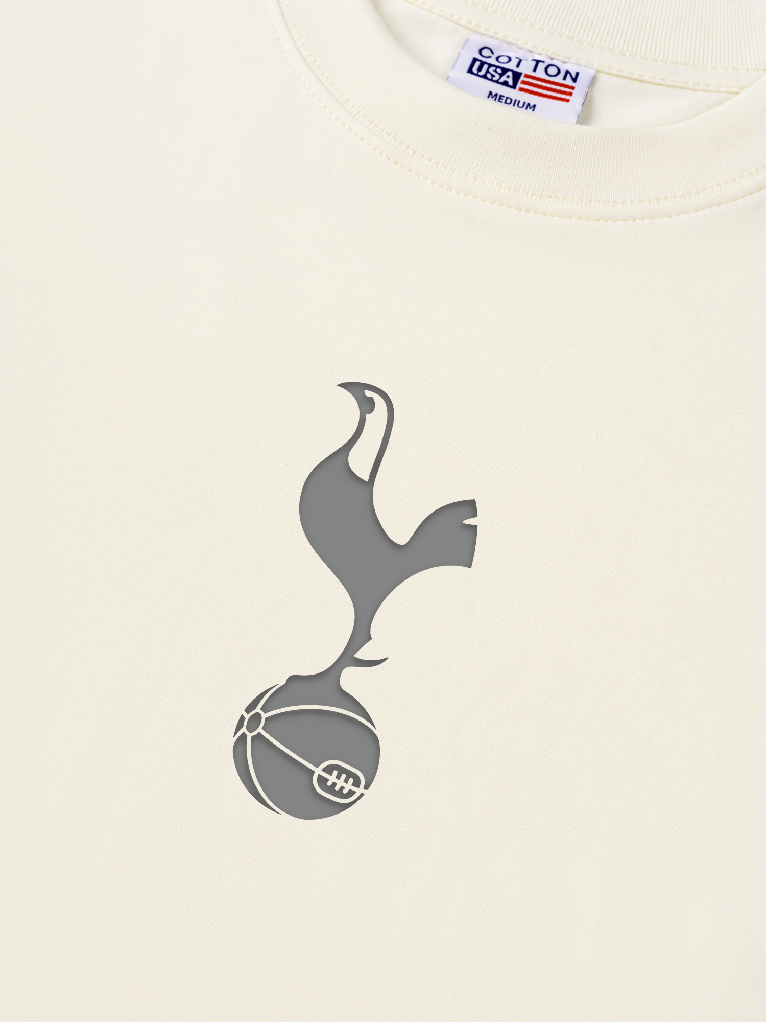 Áo Thun Relaxed Fit Tottenham Hotspur London Is White