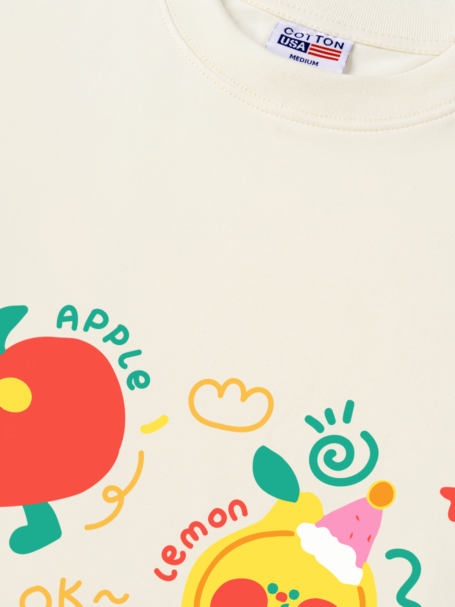 Áo Thun Relaxed Fit Yummy Mood Fruitcute