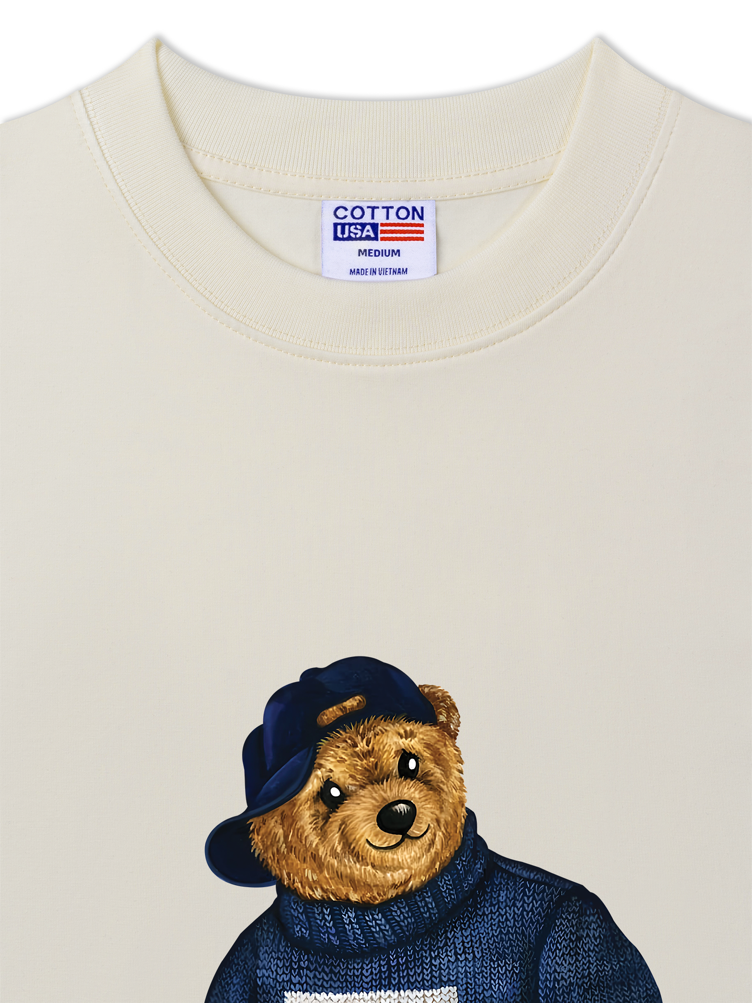 Áo Thun Relaxed Fit Bear Two