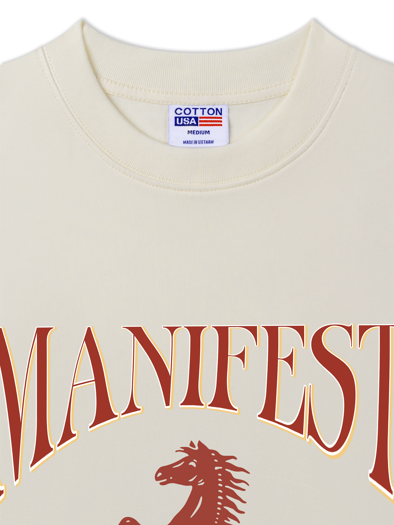 Áo Thun Relaxed Fit Manifest 2026 More Money