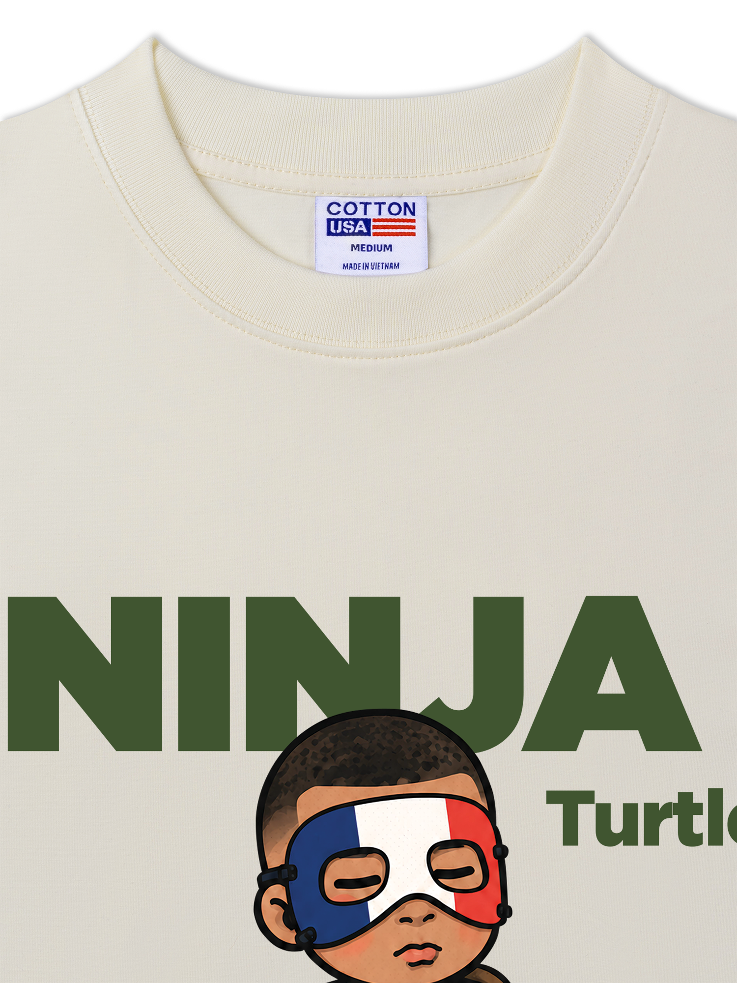 Áo Thun Relaxed Fit Soccer Ninja Turle