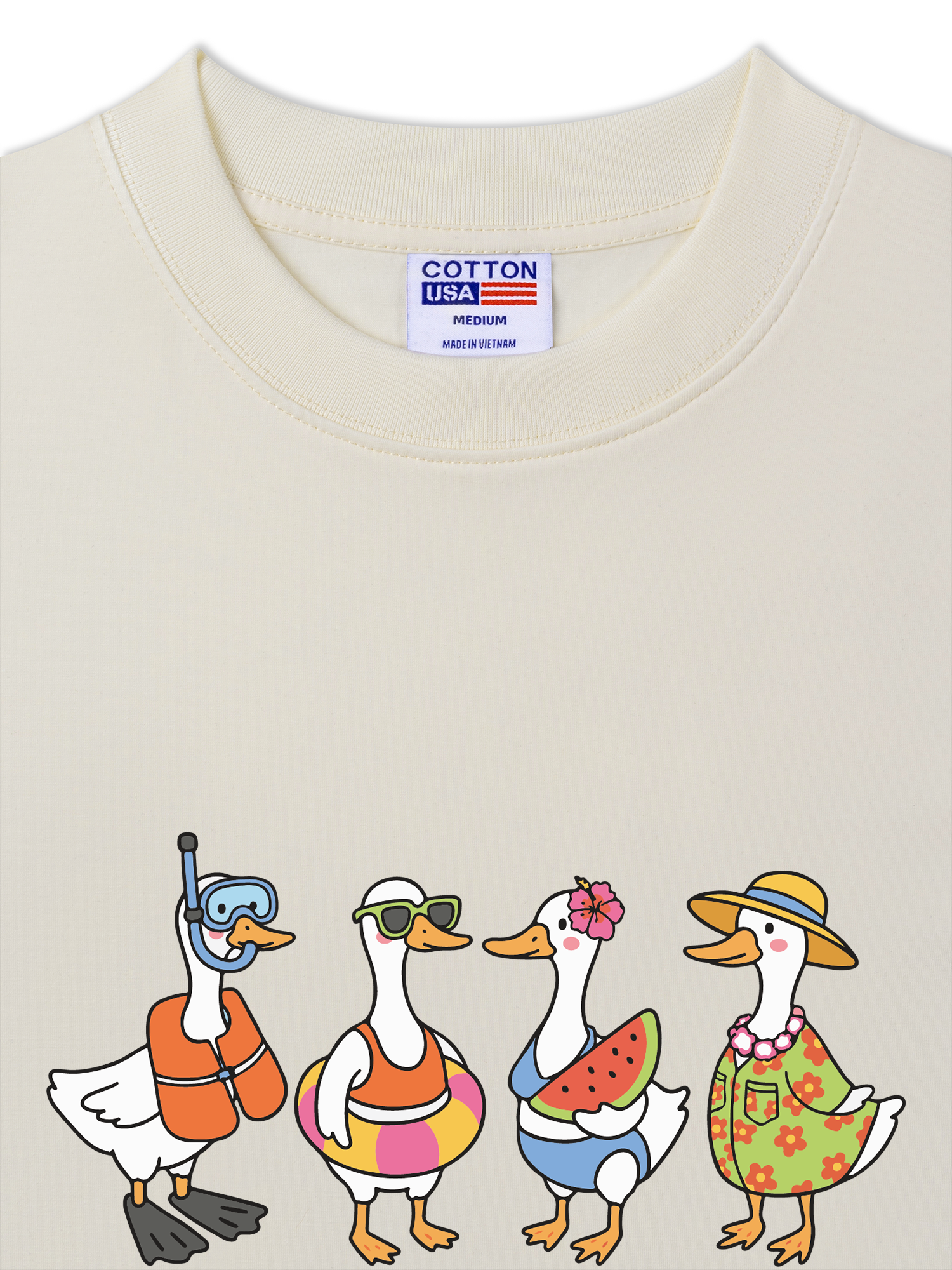 Áo Thun Relaxed Fit Tshirt Tropical Just A Silly Goose