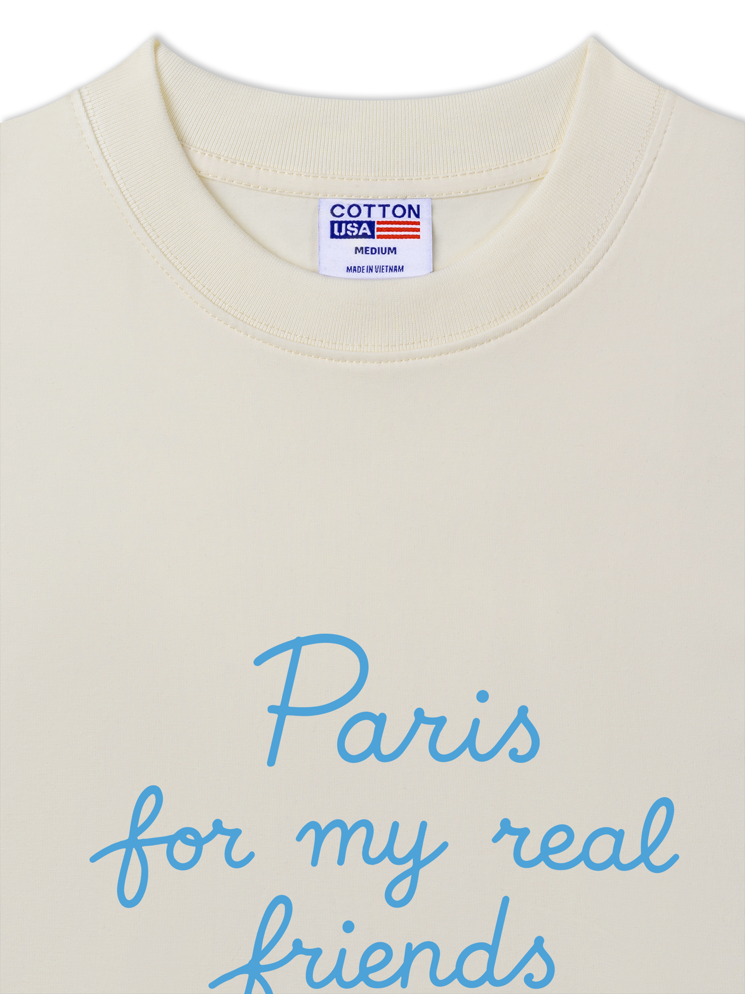 Áo Thun Relaxed Fit Paris For Real Friend