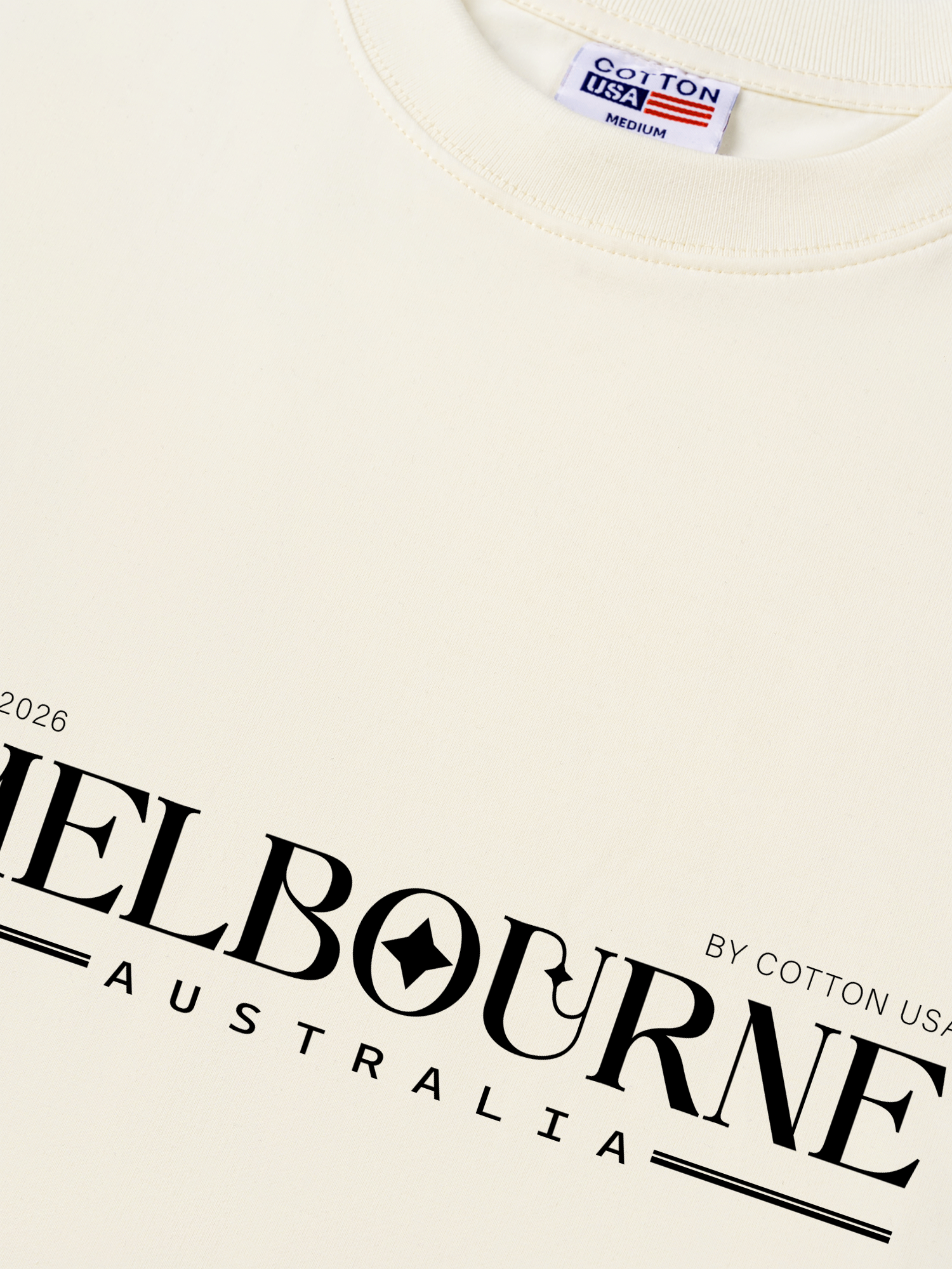 Áo Thun Relaxed Fit City Merbourne Australia