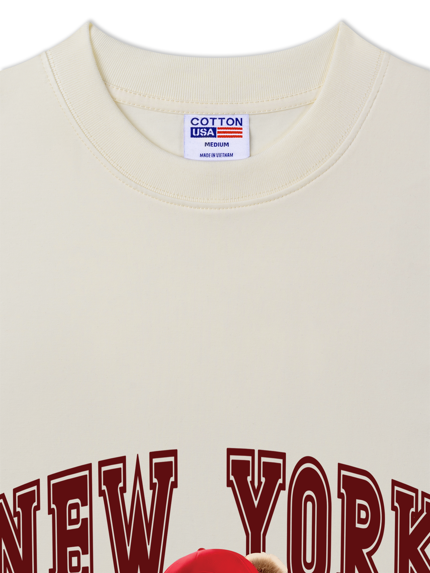 Áo Thun Relaxed Fit Baseball Authentic Teddy