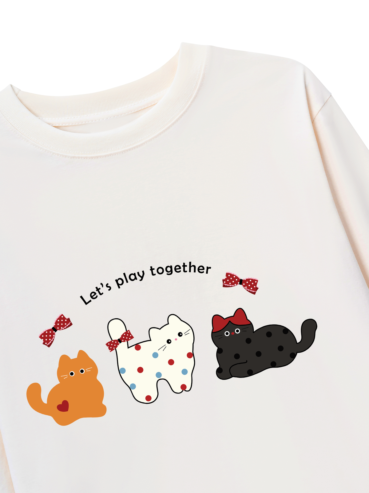 Áo Thun Dài Tay Dotty Mood Play Together