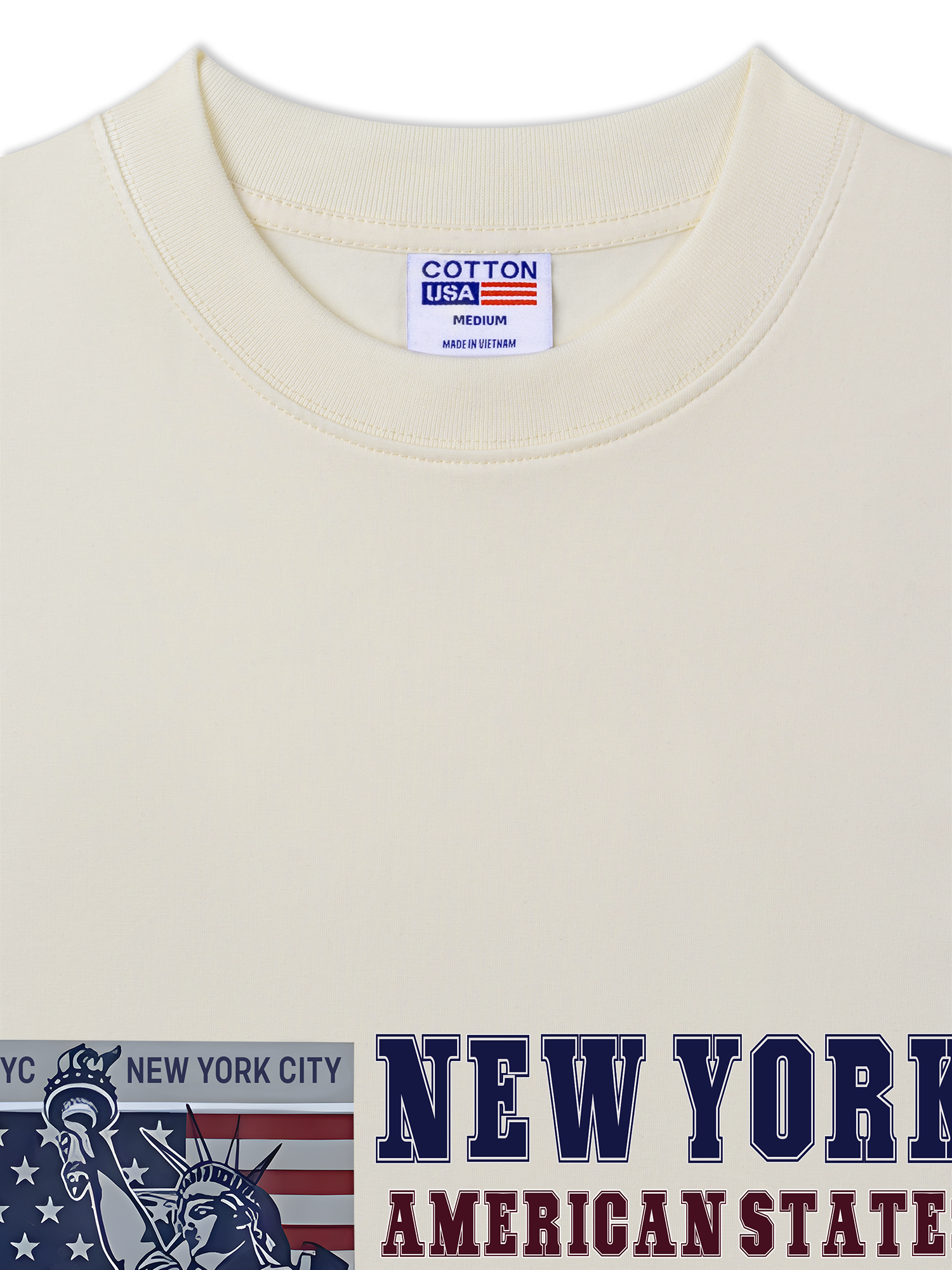 Áo Thun Relaxed Fit USA New York City