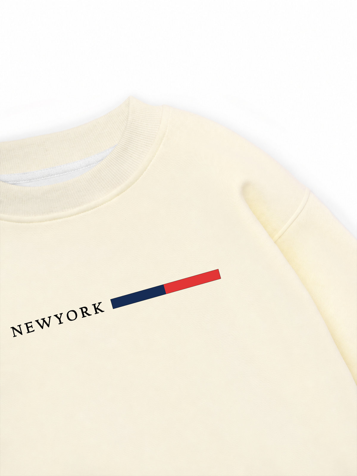 Áo Sweater Nỉ Hai Da City Paris Basic Logo