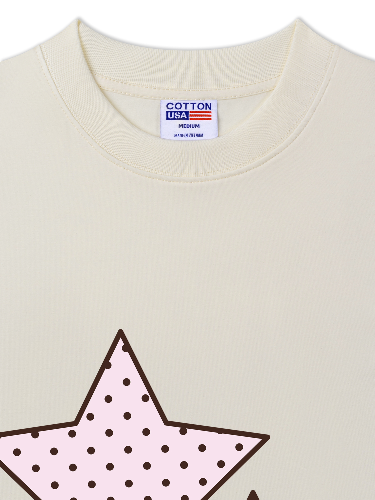 Áo Thun Relaxed Fit Dotty Mood Self Love Stardust