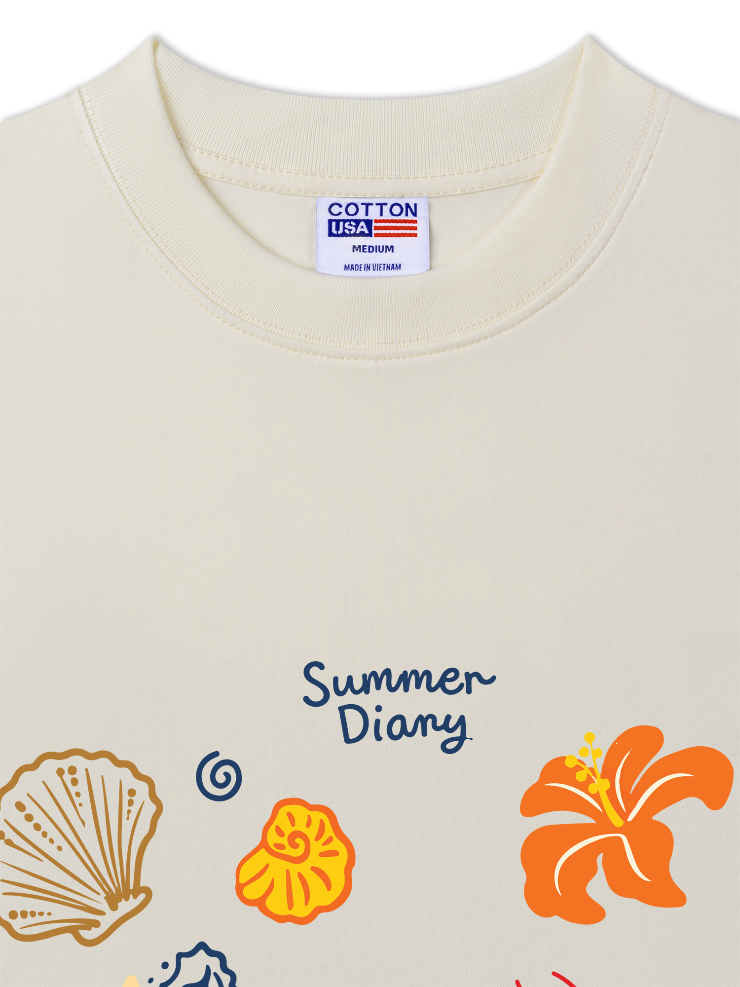 Áo Thun Relaxed Fit Summer Diary