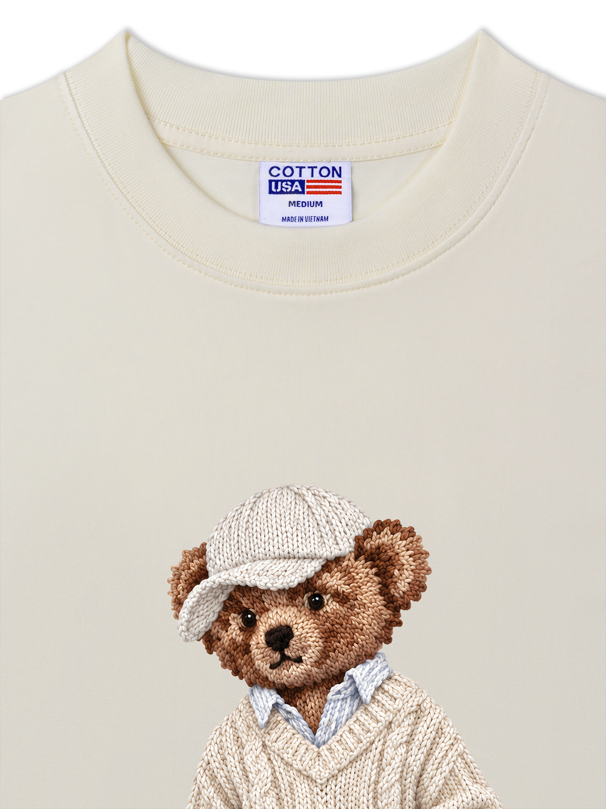 Áo Thun Relaxed Fit  Bear Daily Outfit