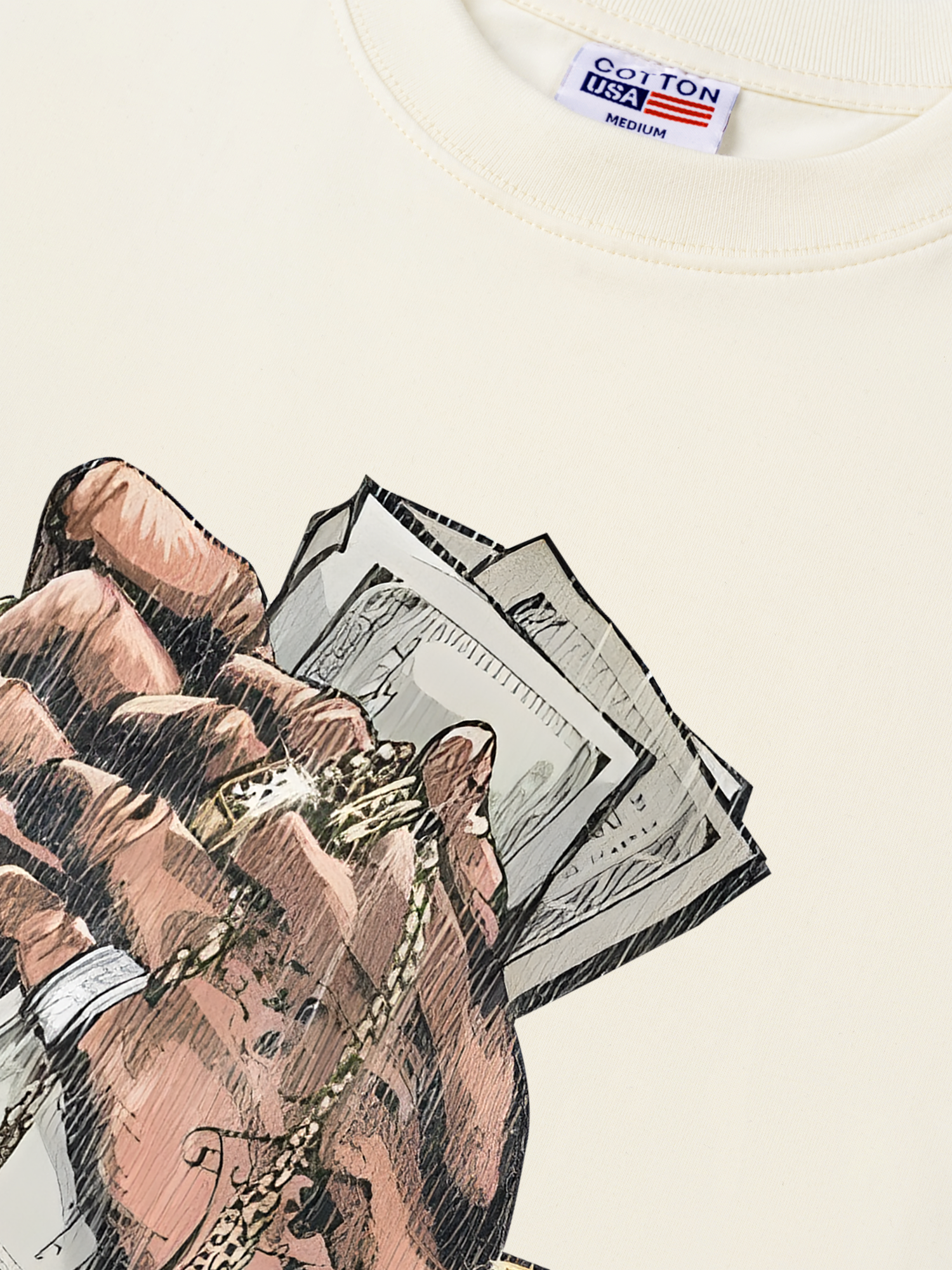 Áo Thun Relaxed Fit Money Your Dream