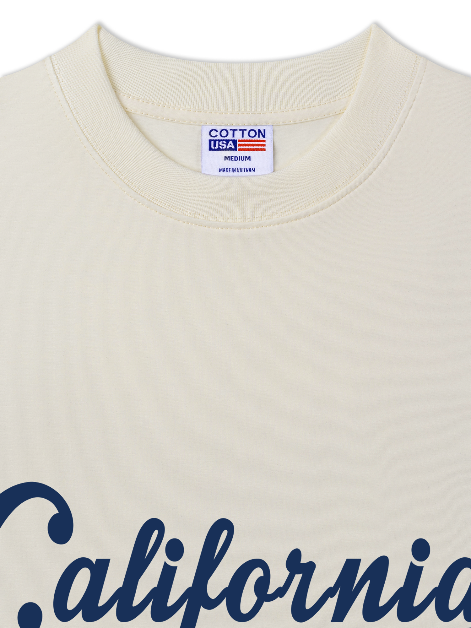 Áo Thun Relaxed Fit Baseball California Blue Teddy