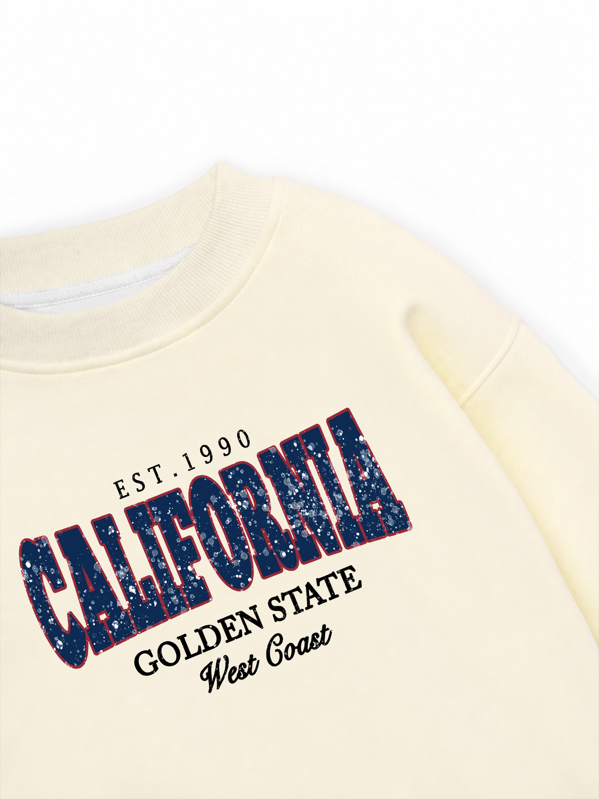 Áo Sweater Nỉ Hai Da California West Coast