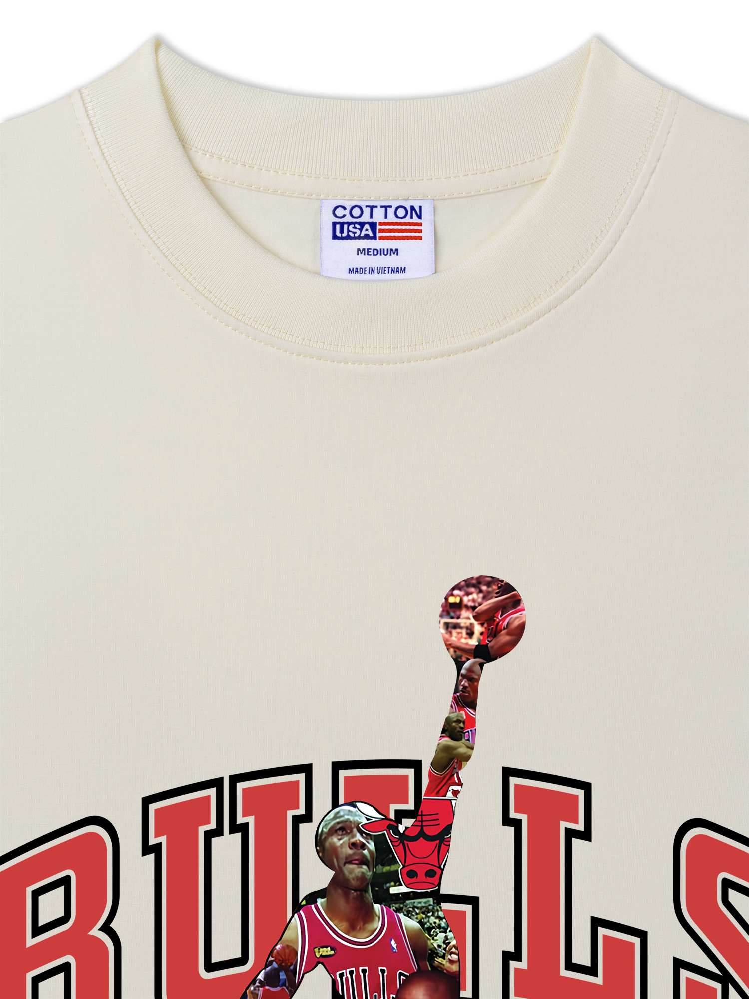 Áo Thun Relaxed Fit  Basketball Bull 23