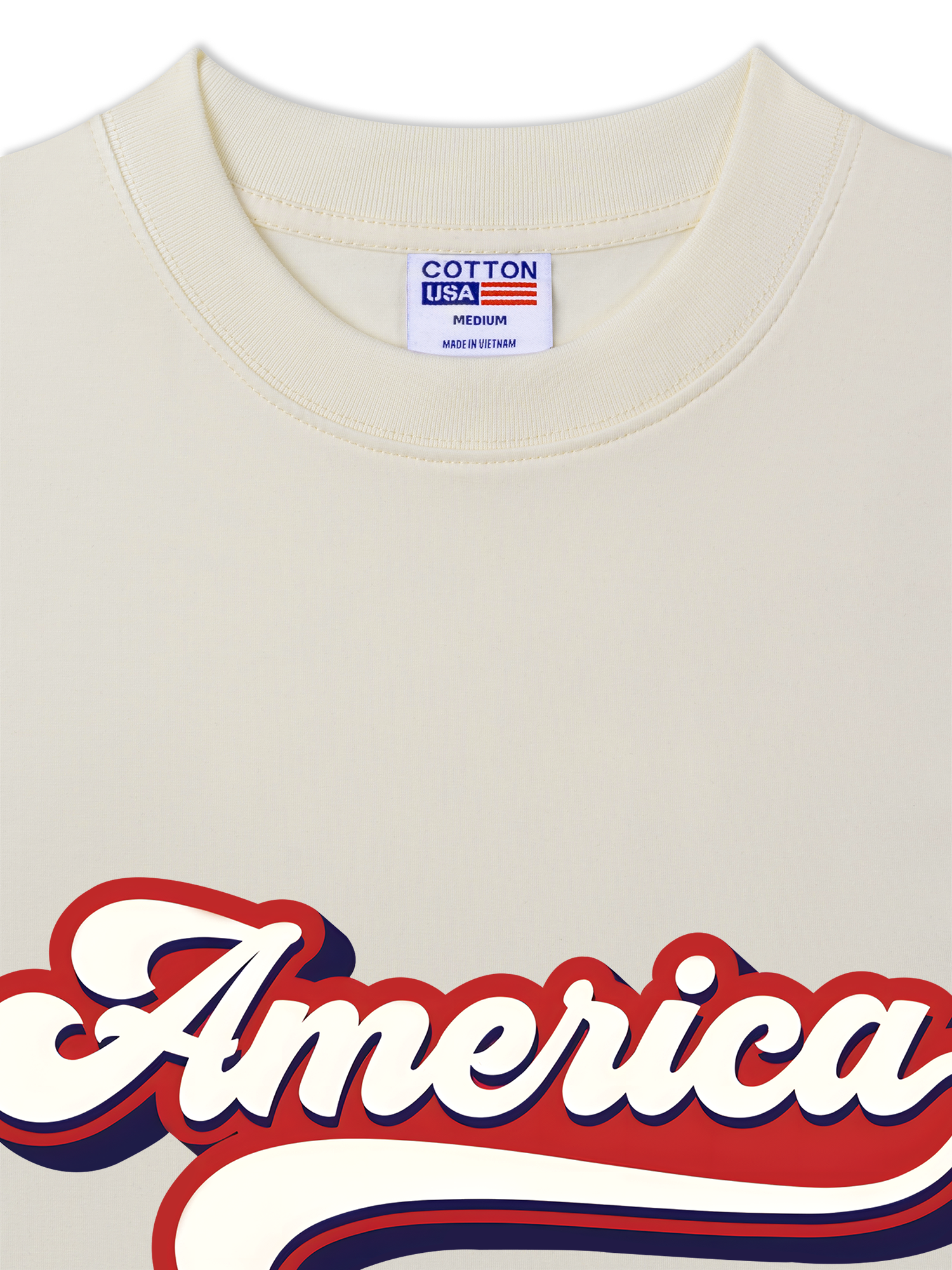 Áo Thun Relaxed Fit USA  Vintage America