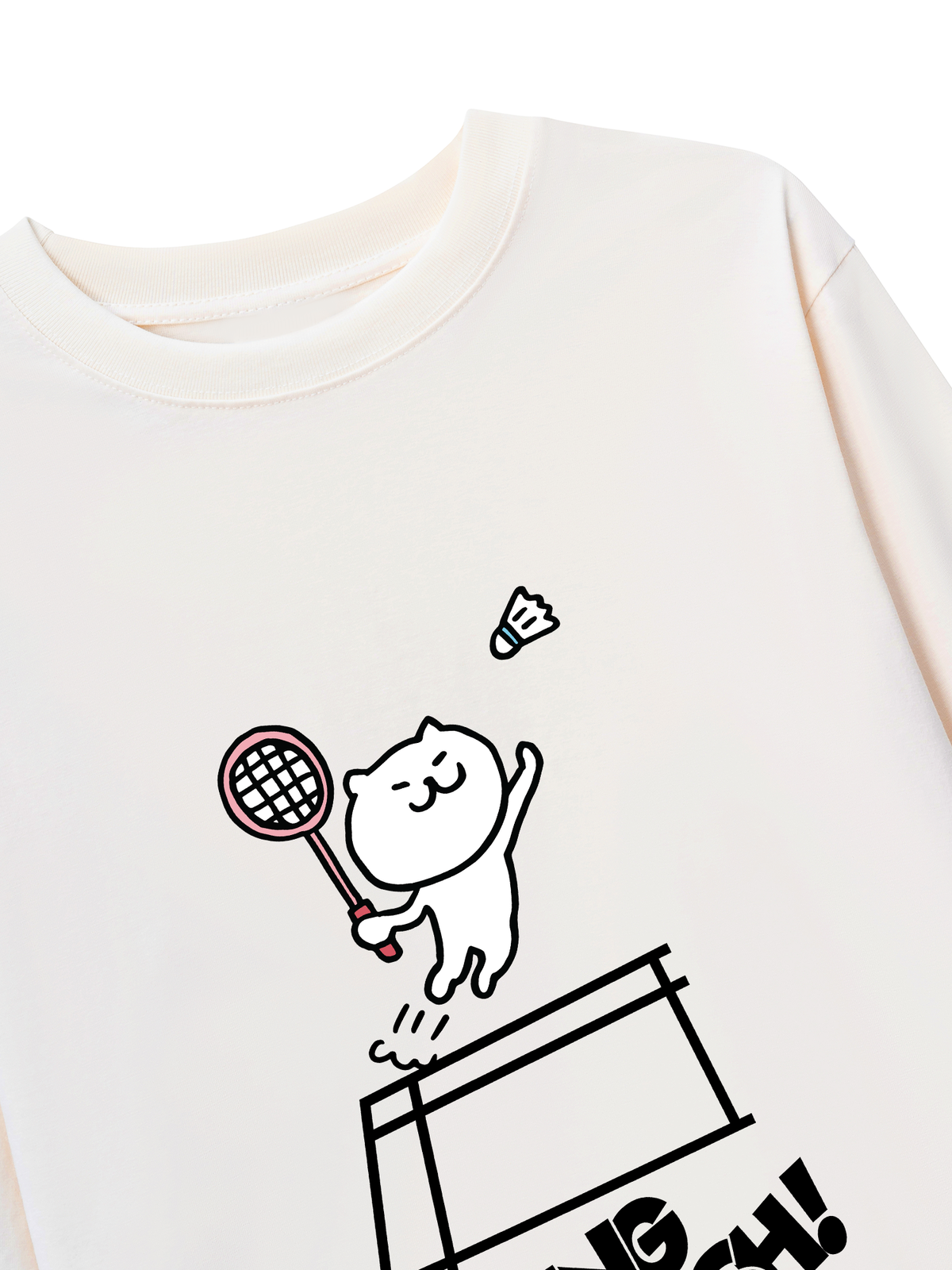 Áo Thun Dài Tay Badminton Jumping Smash