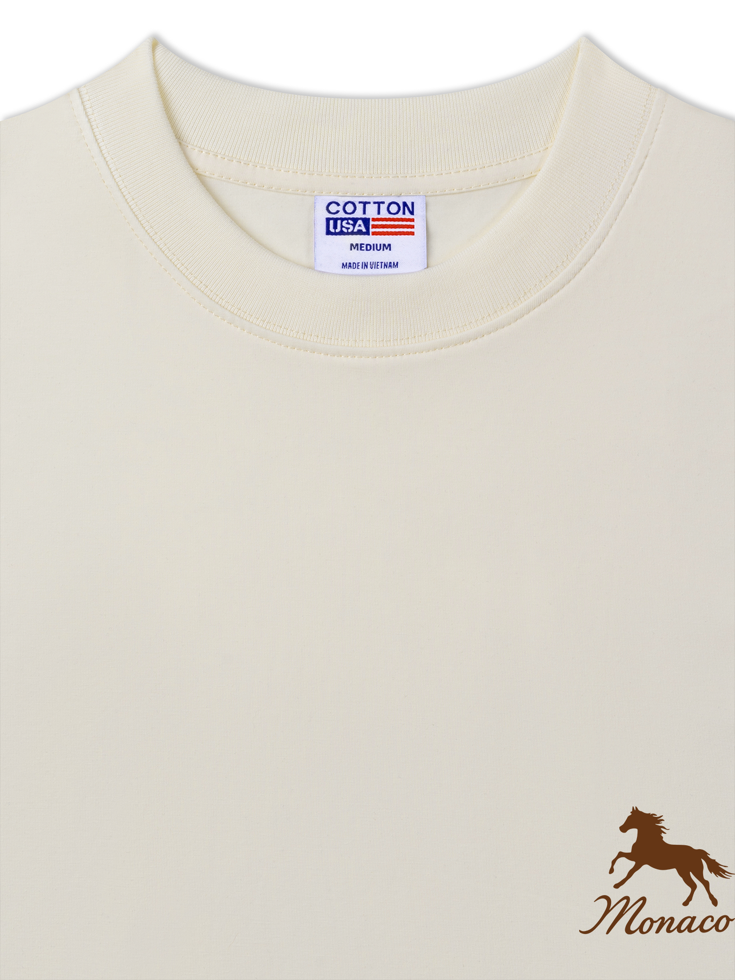 Áo Thun Relaxed Fit Monaco Horse Logo