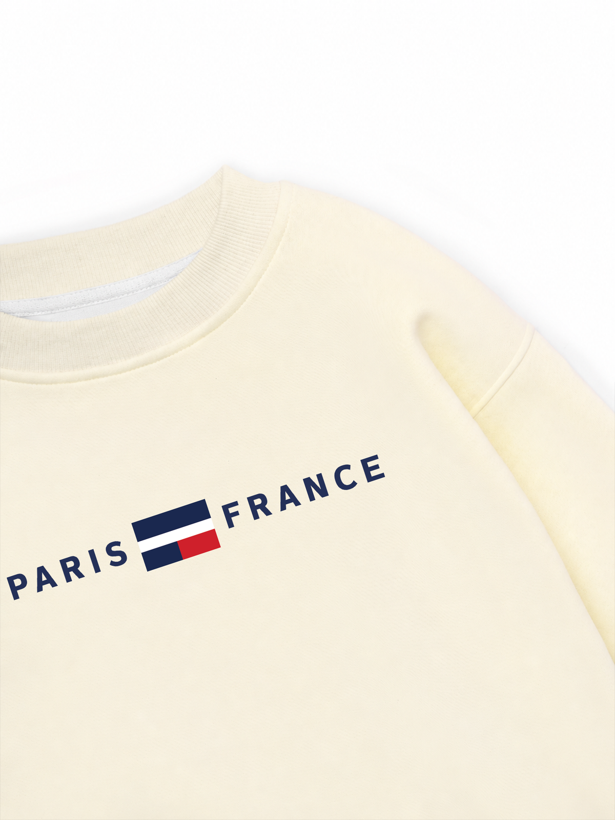 Áo Sweater Nỉ Hai Da City Paris France