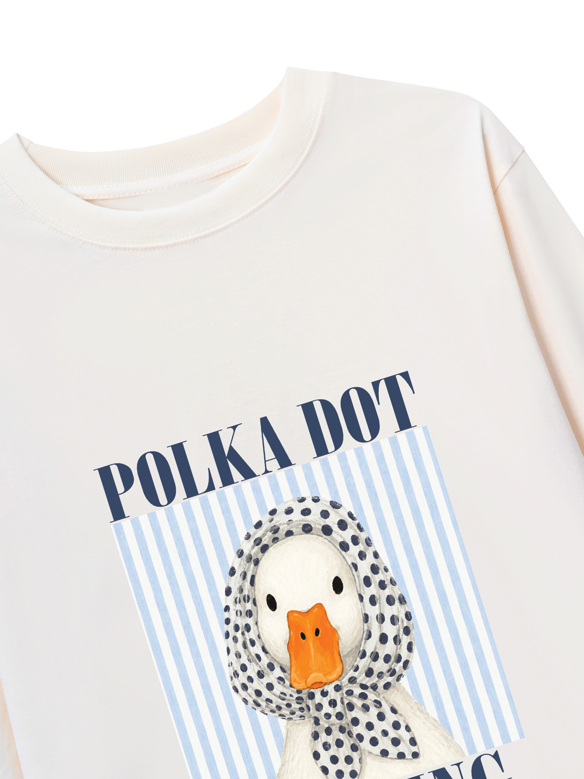 Áo Thun Dài Tay Farm Polka Dot Darling
