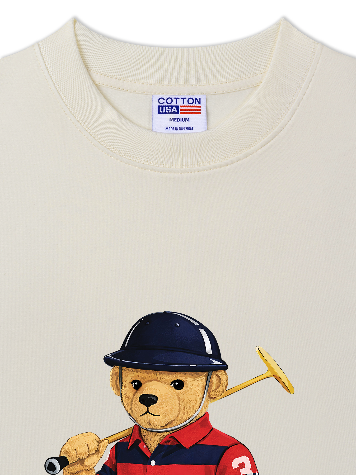 Áo Thun Relaxed Fit  Quiet Luxury Bear