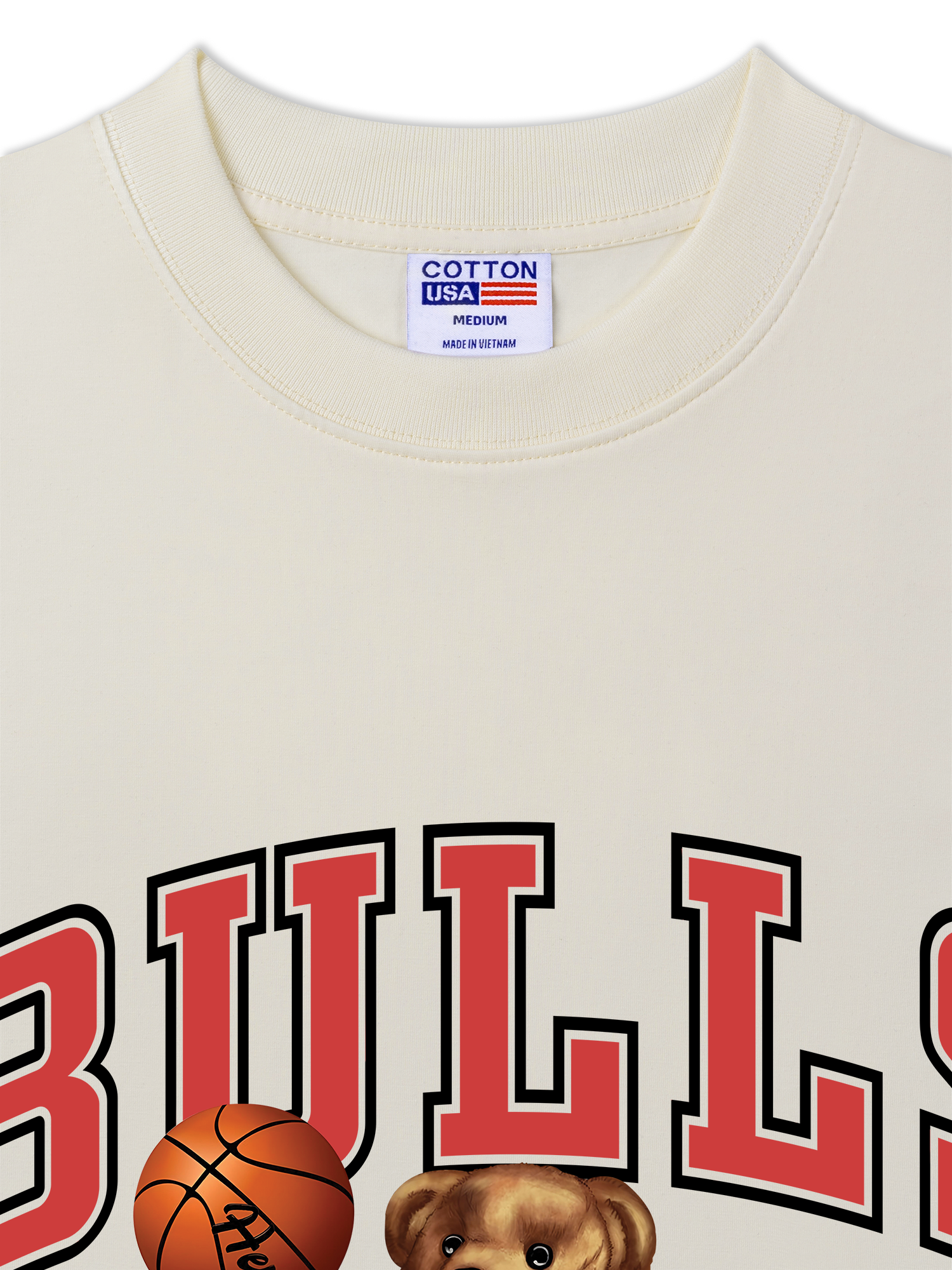 Áo Thun Relaxed Fit Basketball BullBear