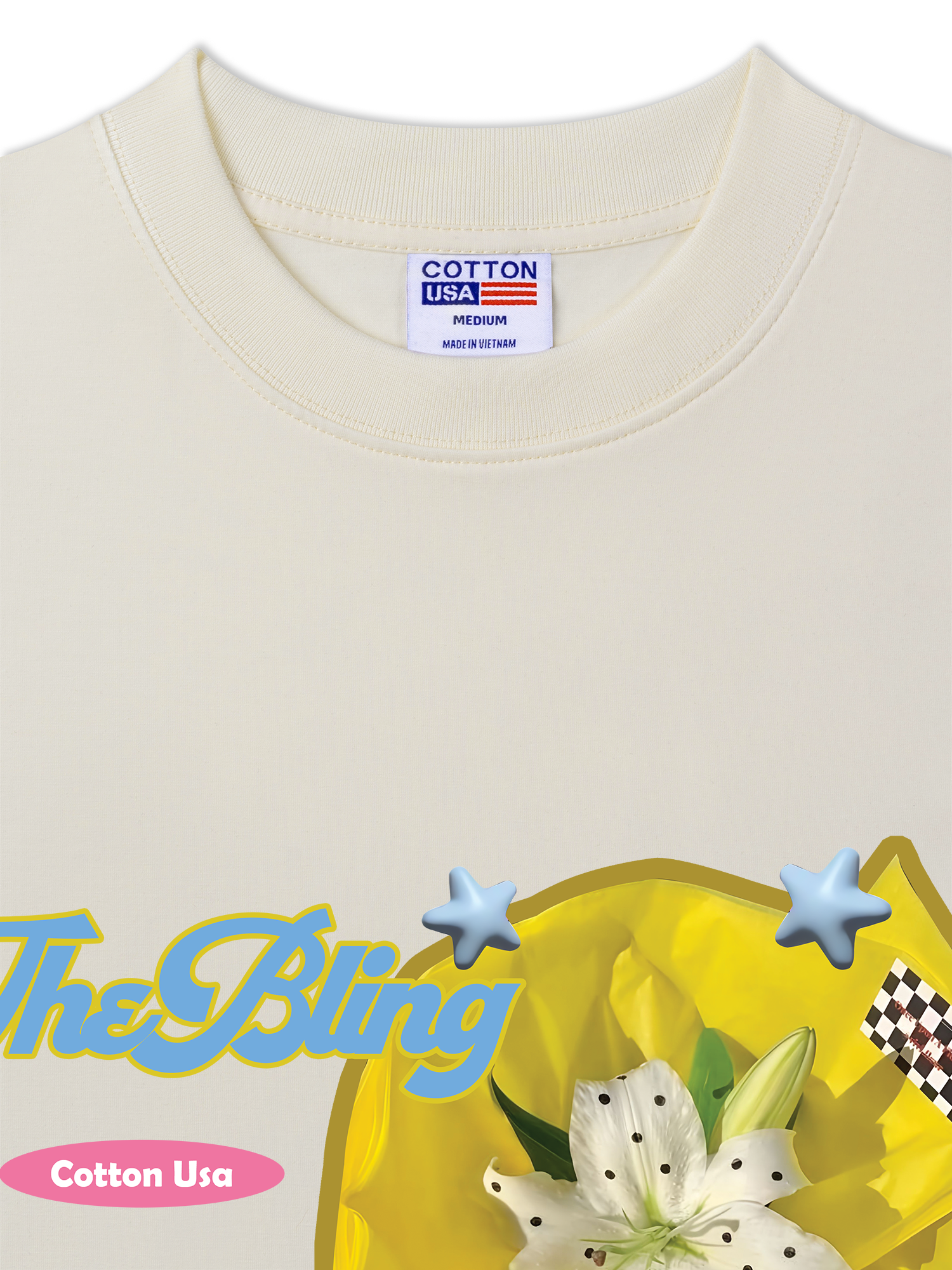 Áo Thun Relaxed Fit Bling The Bling Lily