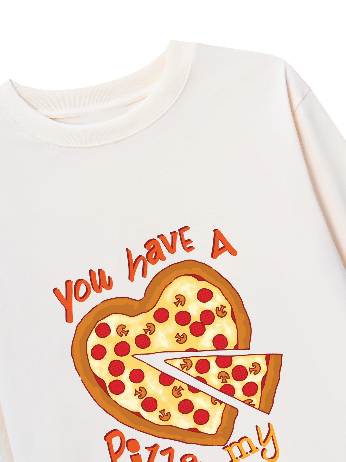Áo Thun Dài Tay Yumy Mood You Have A Pizza