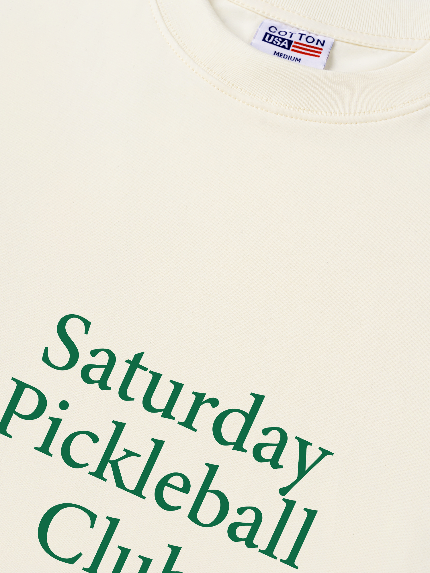 Áo Thun Relaxed Fit Saturday Pickleball Club