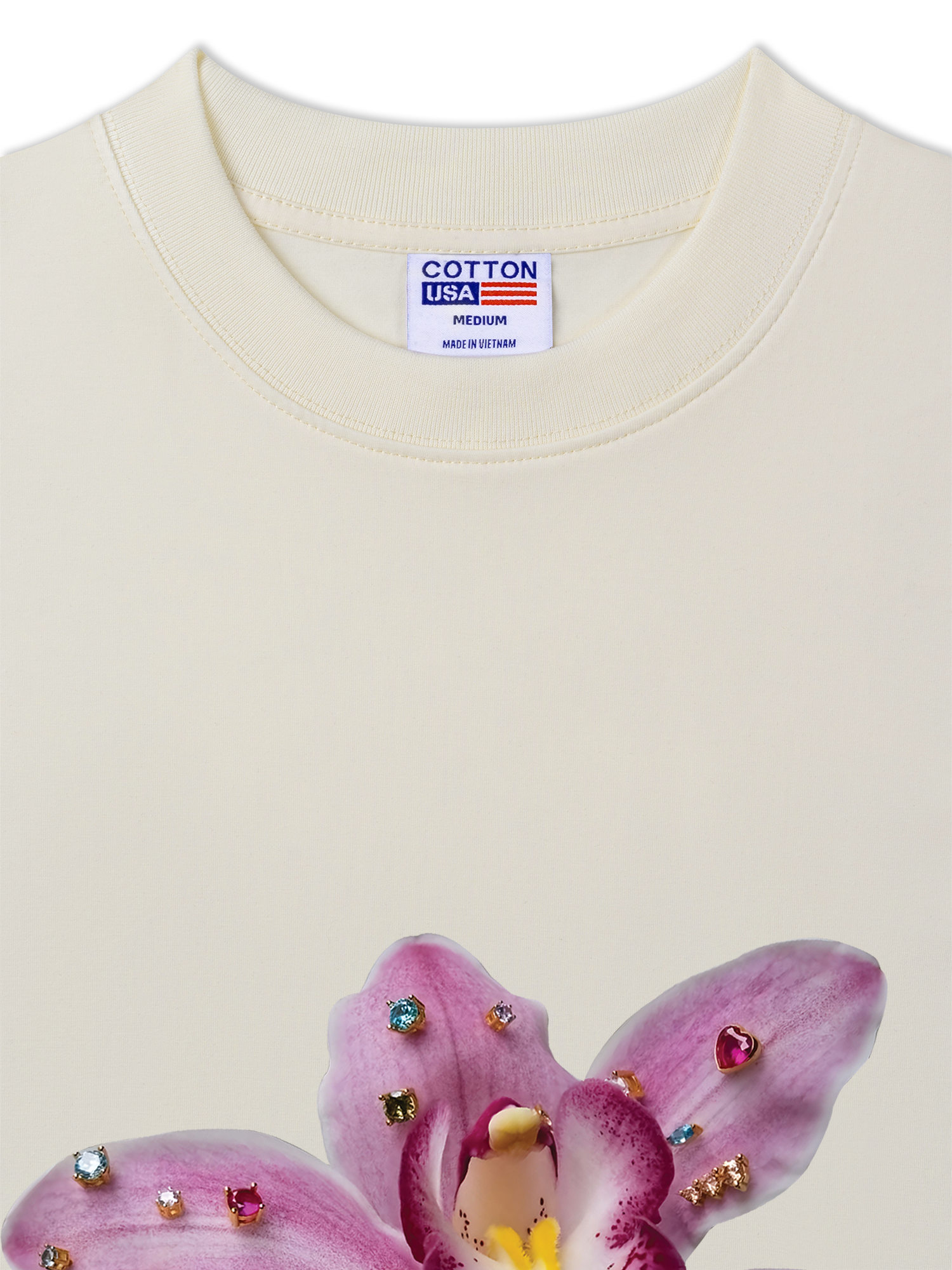 Áo Thun Relaxed Fit Bling Orchid Girl