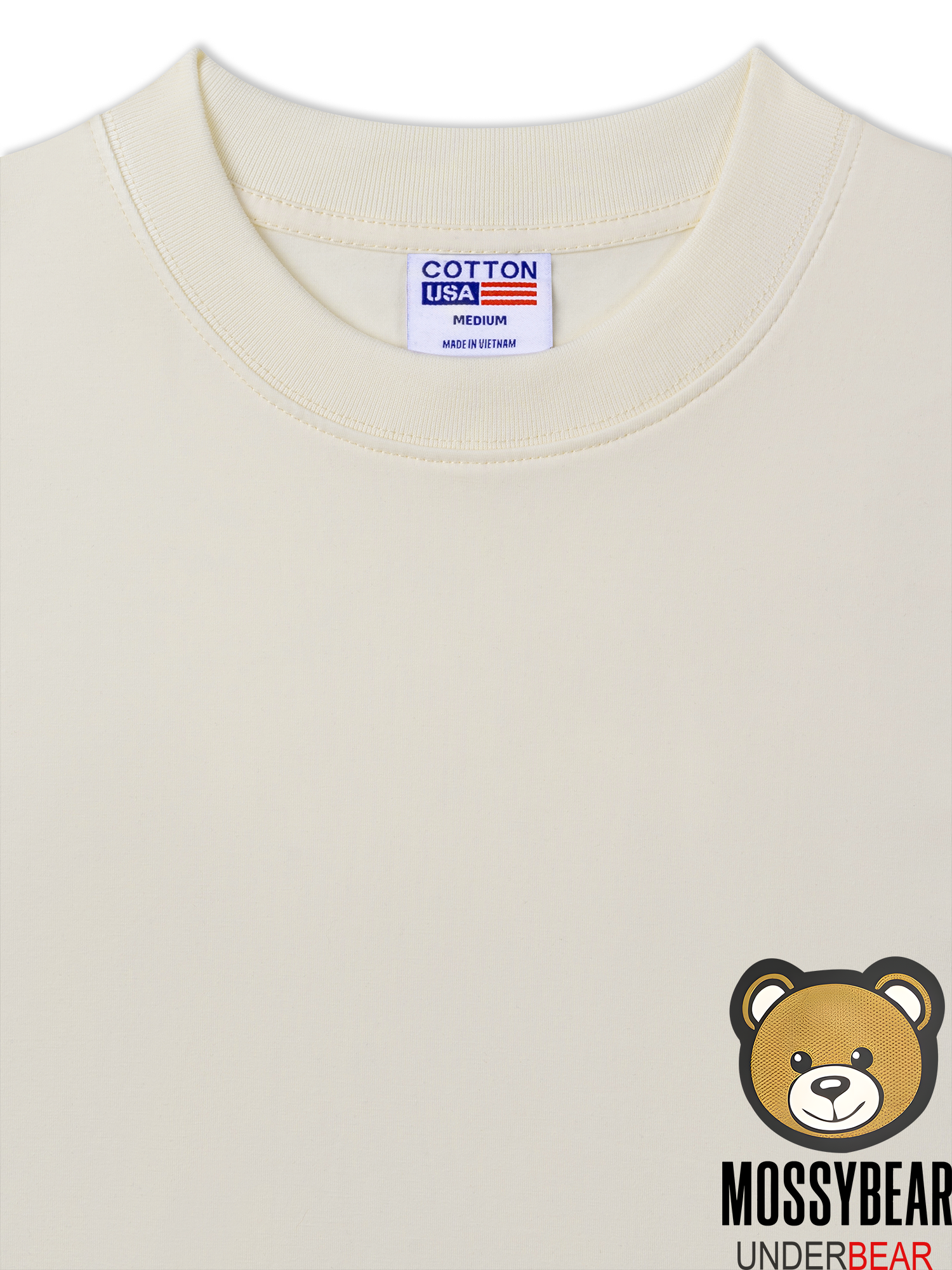 Áo Thun Relaxed Fit Mossy Bear Under Bear