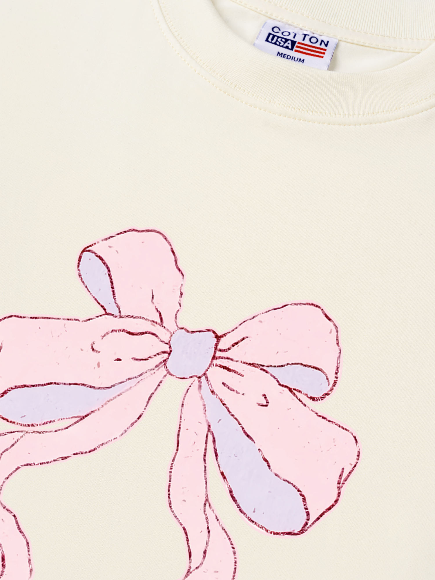 Áo Thun Relaxed Fit Rabbit Ribbon