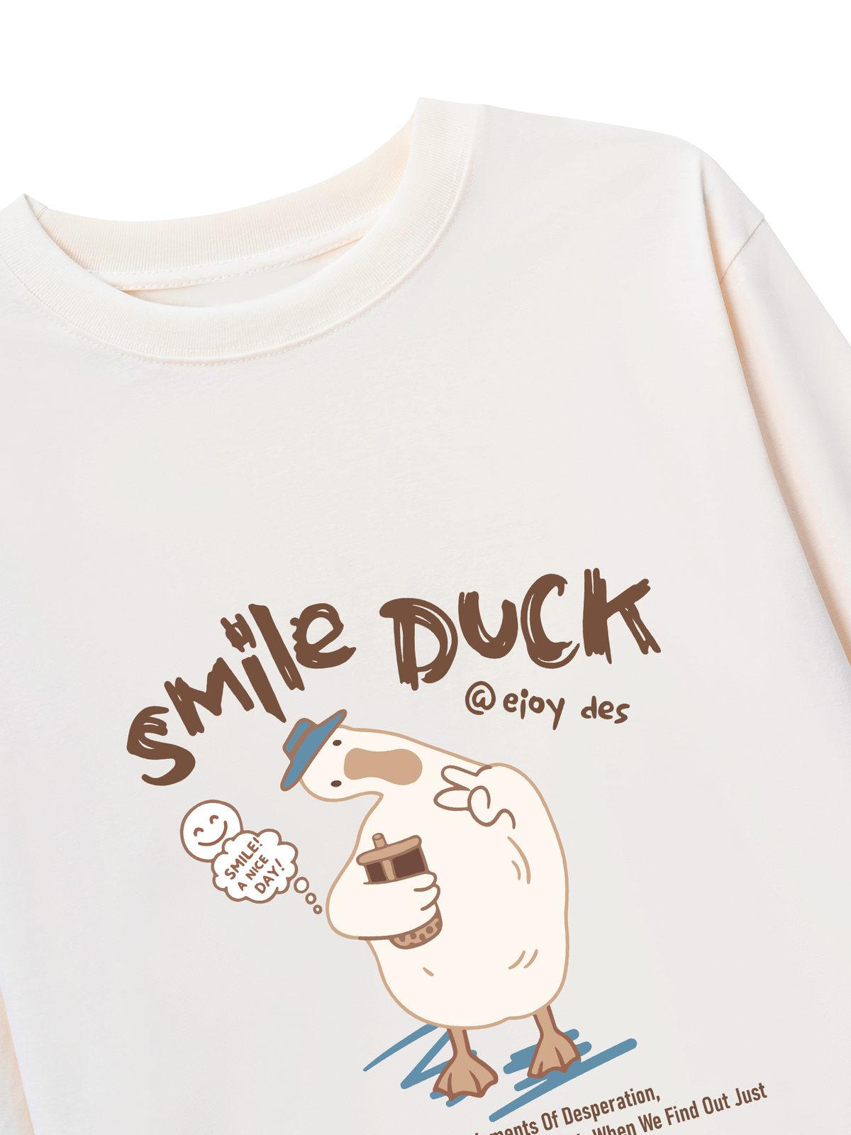Áo Thun Dài Tay Farm Smile Duck