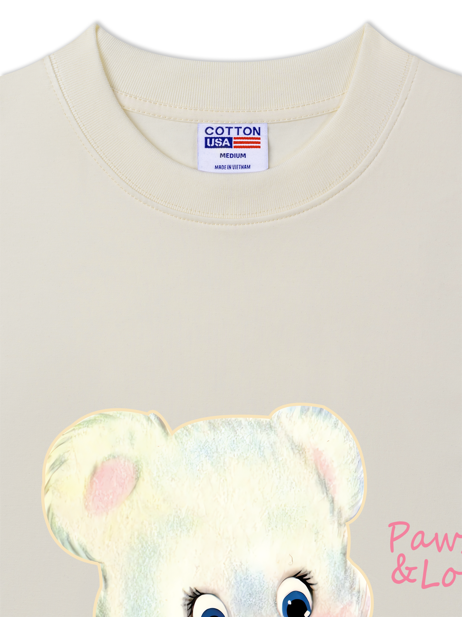 Áo Thun Relaxed Fit Soft Paw Paw Love