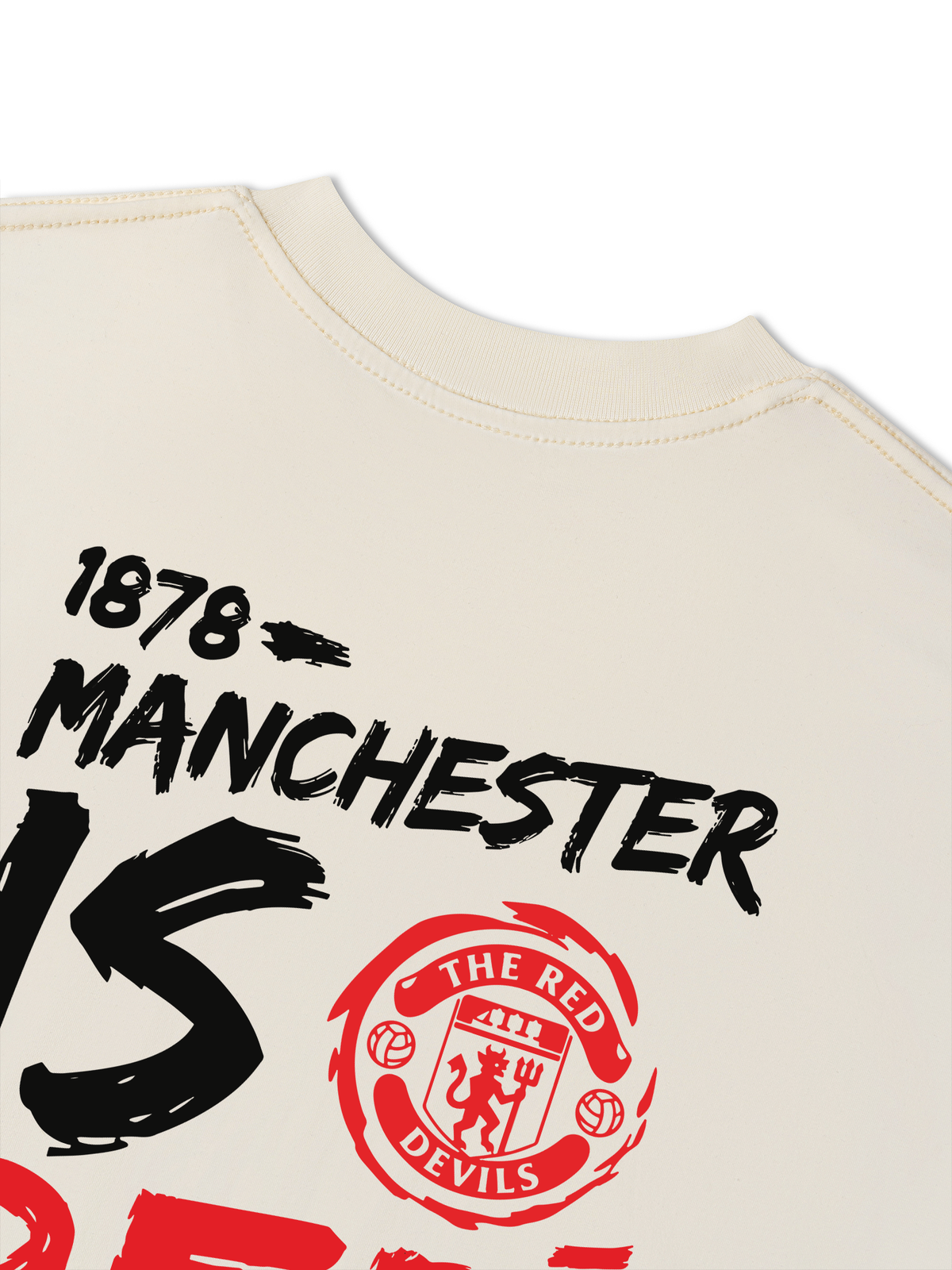 Áo Thun Relaxed Fit  Manchester Is Red