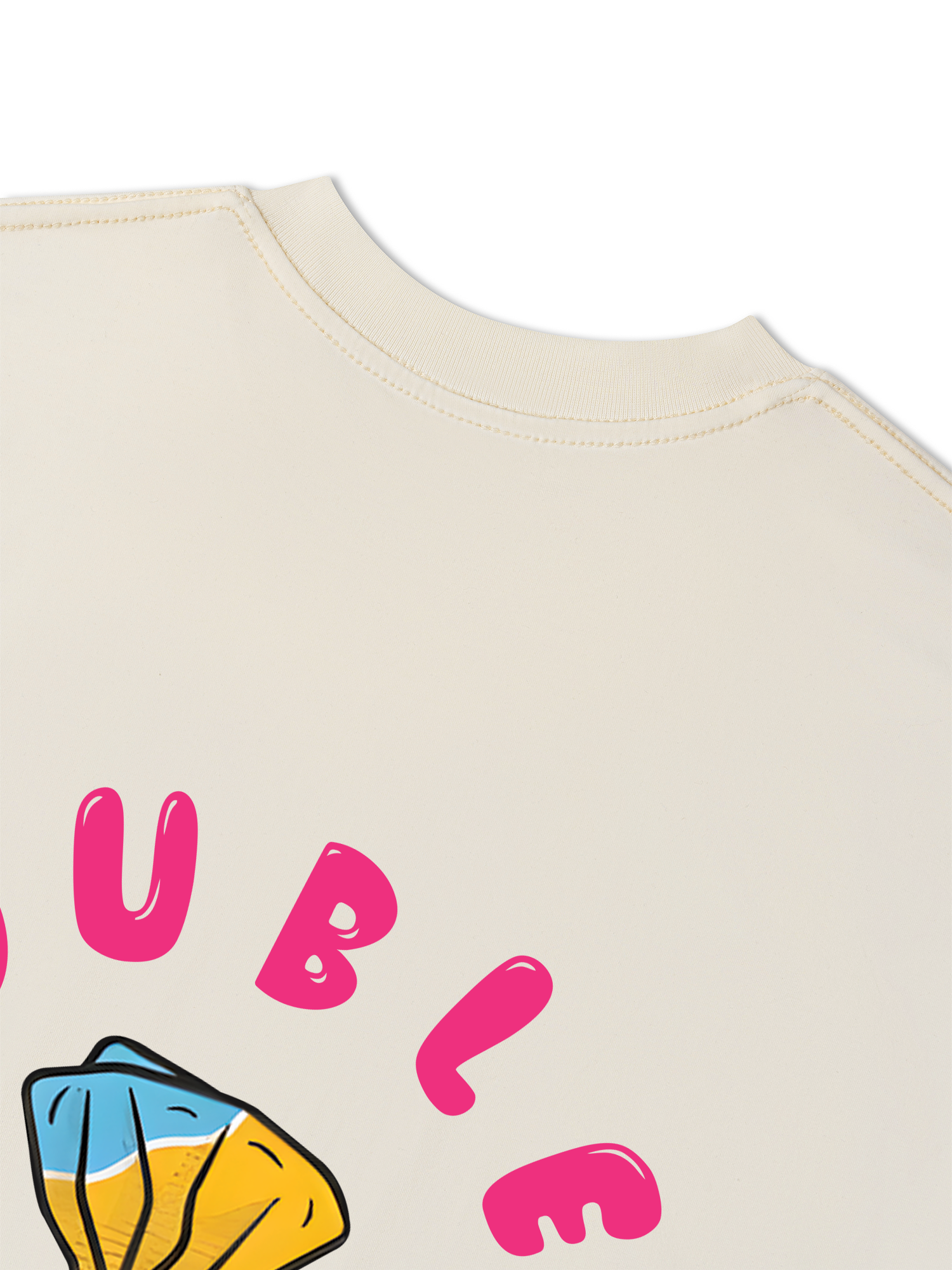 Áo Thun Relaxed Fit Baseball Double Bubble