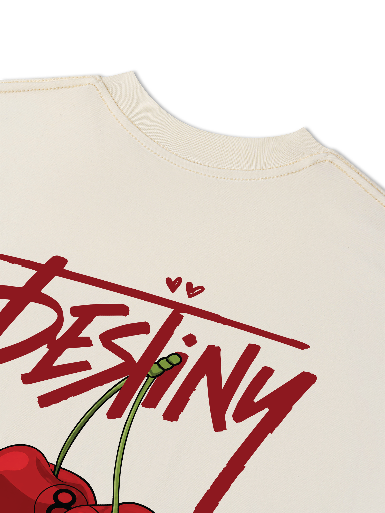 Áo Thun Relaxed Fit Destiny Lucky Cherry