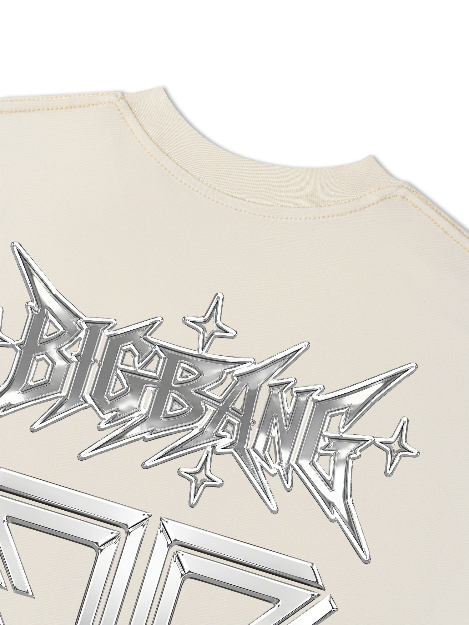 Áo Thun Relaxed Fit  Silver Big Bang