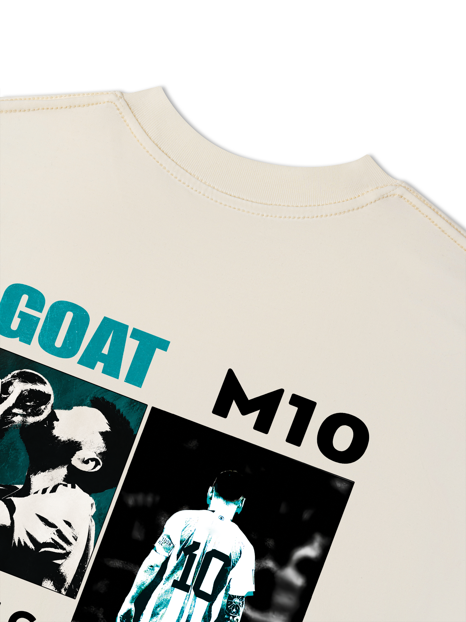 Áo Thun Relaxed Fit M10 - GOAT - ONE MORE TIME